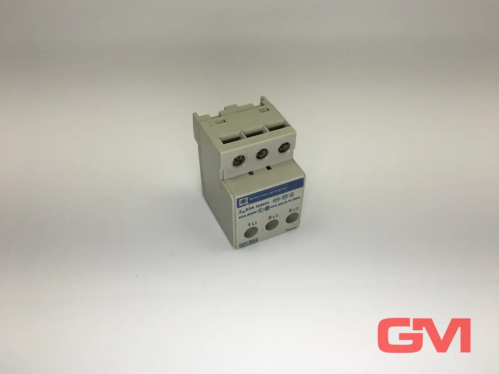 Produktfoto 1 von Telemecanique Hilfsschalter GV1-G04 GV1 Klemmenblock Terminal Block 63A 600V
