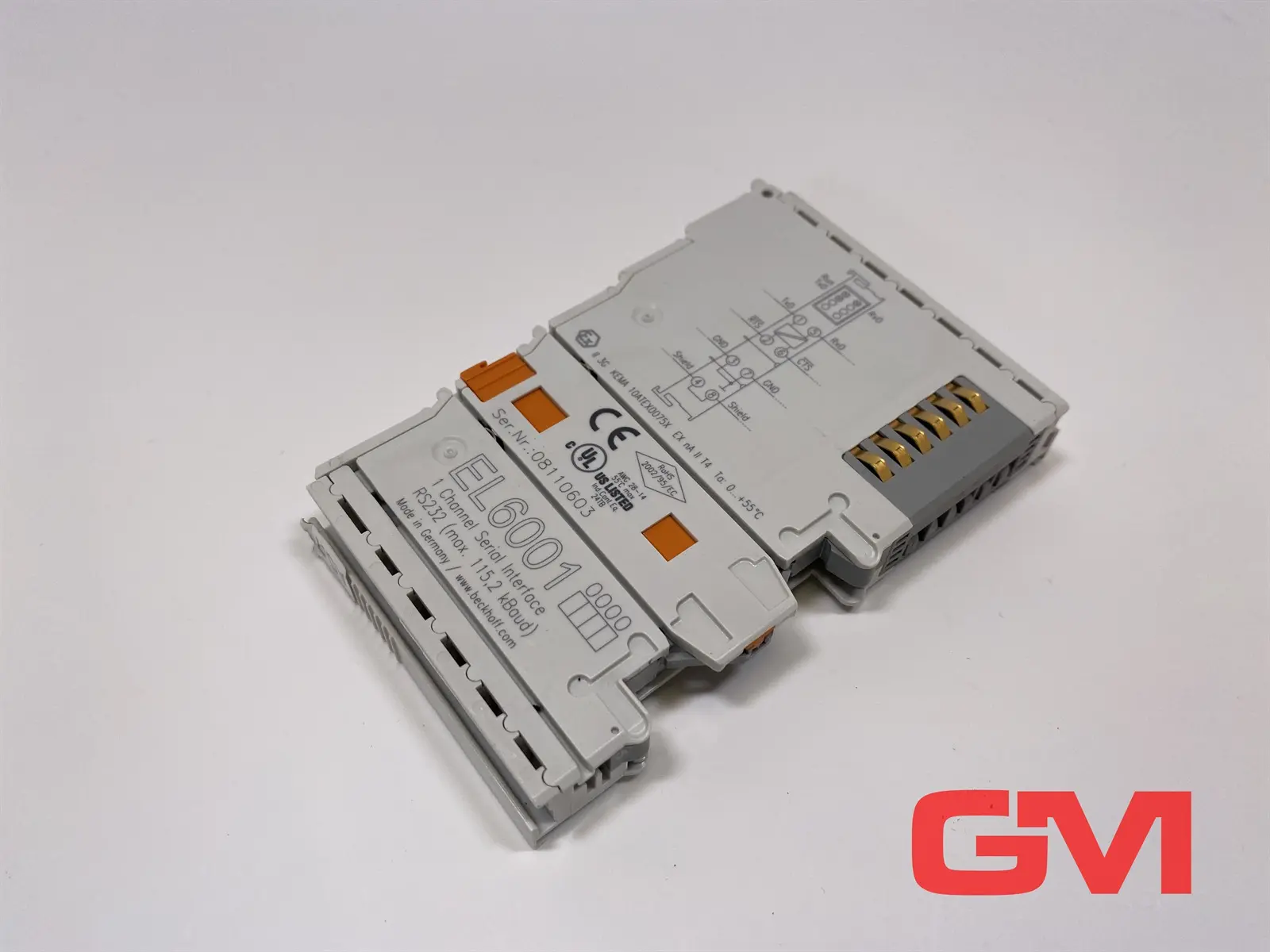 Produktfoto 1 von Beckhoff Kommunikationsmodul EL6001 EtherCat 1 Port Communication Interface Unit