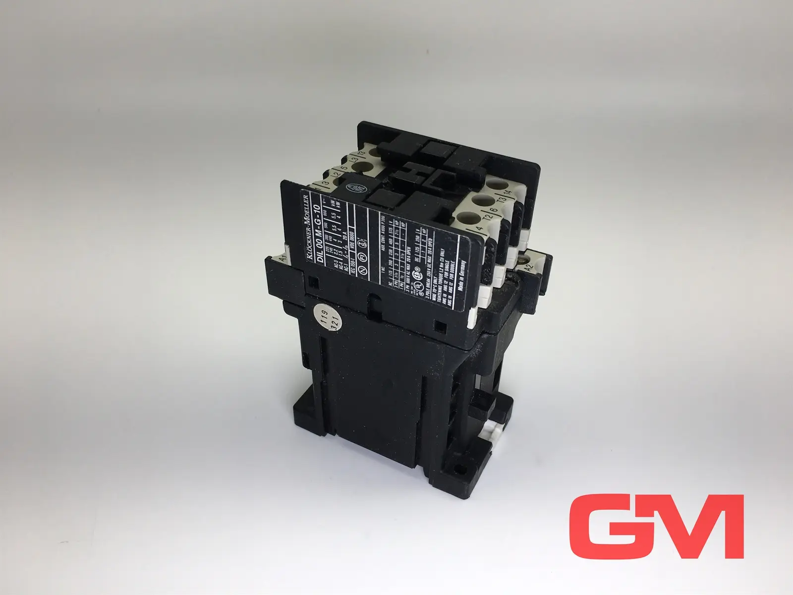 Produktfoto 1 von Klöckner Moeller  Leistungsschütz DIL00 M-G-10 contactor 24V DC 3-Pol 20A