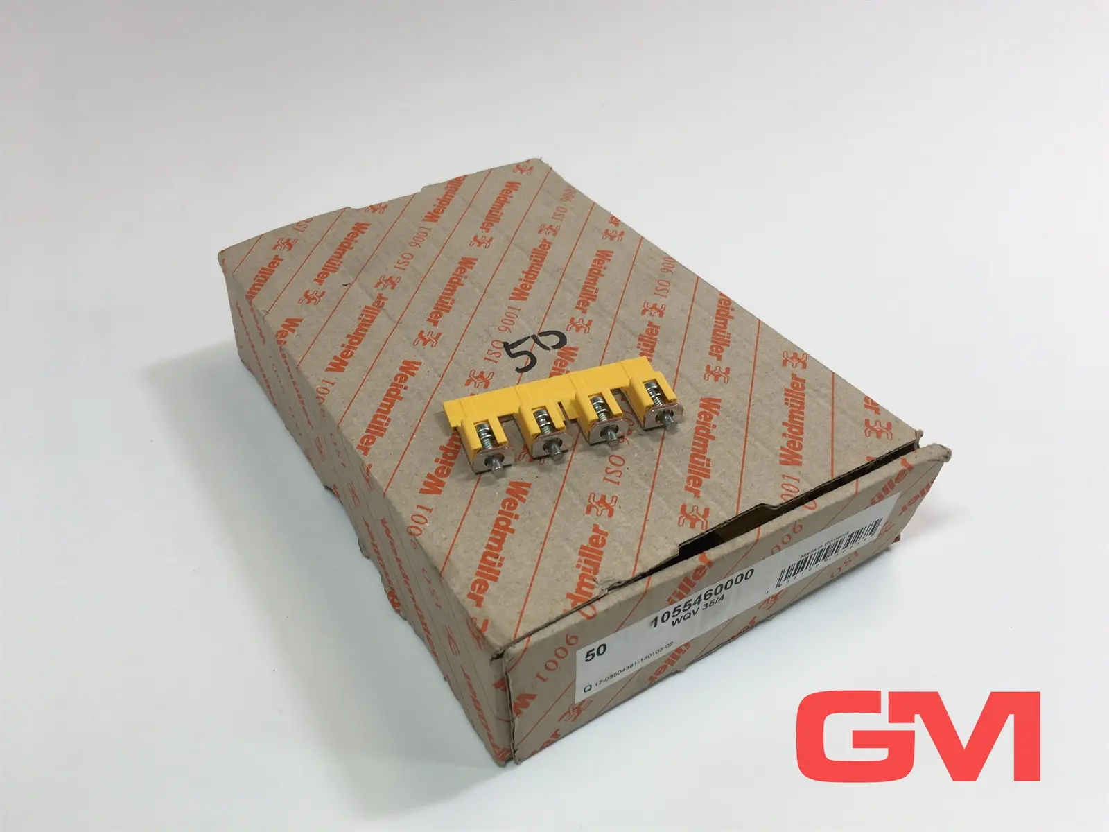 Produktfoto 1 von 1VPE 50 Stk. Weidmüller Querverbinder WQV 35/4 1055460000 cross-connections