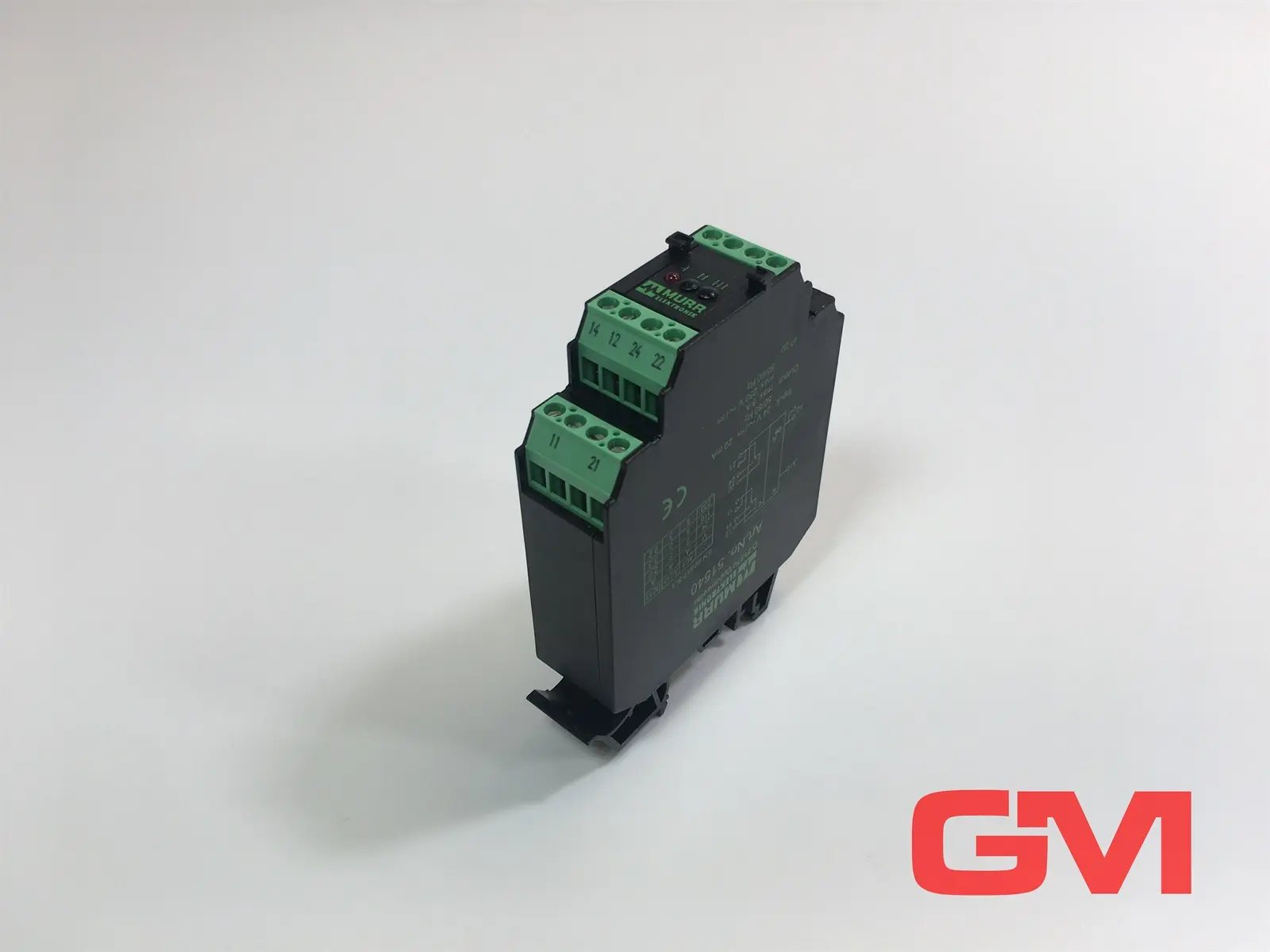 Produktfoto 1 von Murr Elektronik Ausgangsrelais RM 12/24 51540 output relay In/Out 24/250 VAC/DC