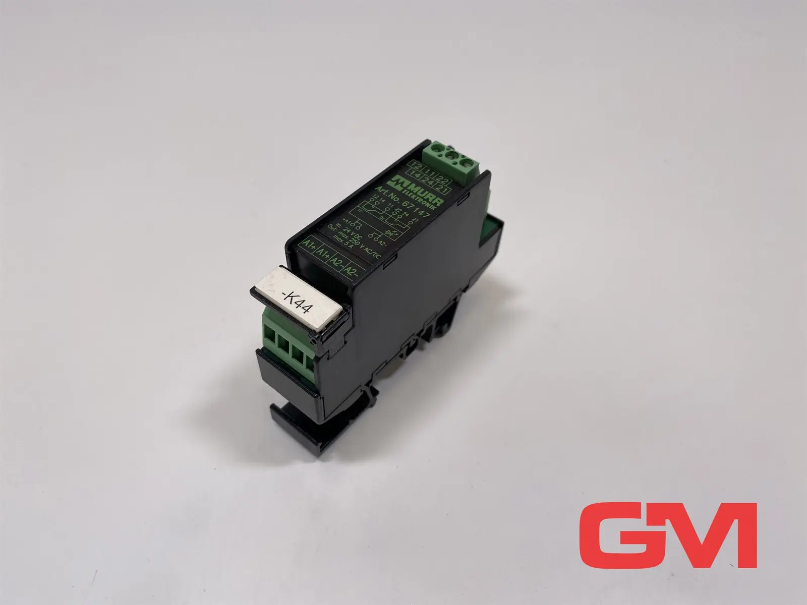 Produktfoto 1 von Murrelektronik Ausgangsrelais 67147 Output Relay Module MKS - RA 12/24 VDC Unit