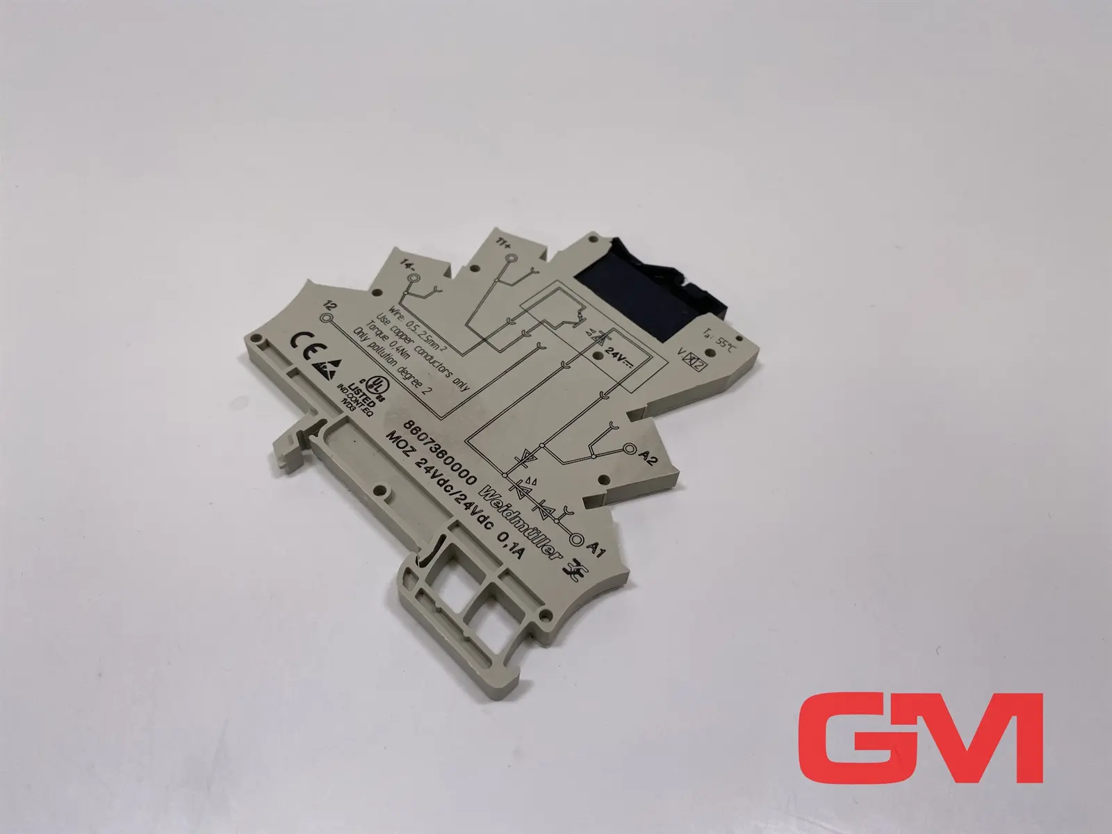 Weidmüller Solid-state relay 8607360000 Relais Module MOZ 24Vdc / 24Vdc 0,1A