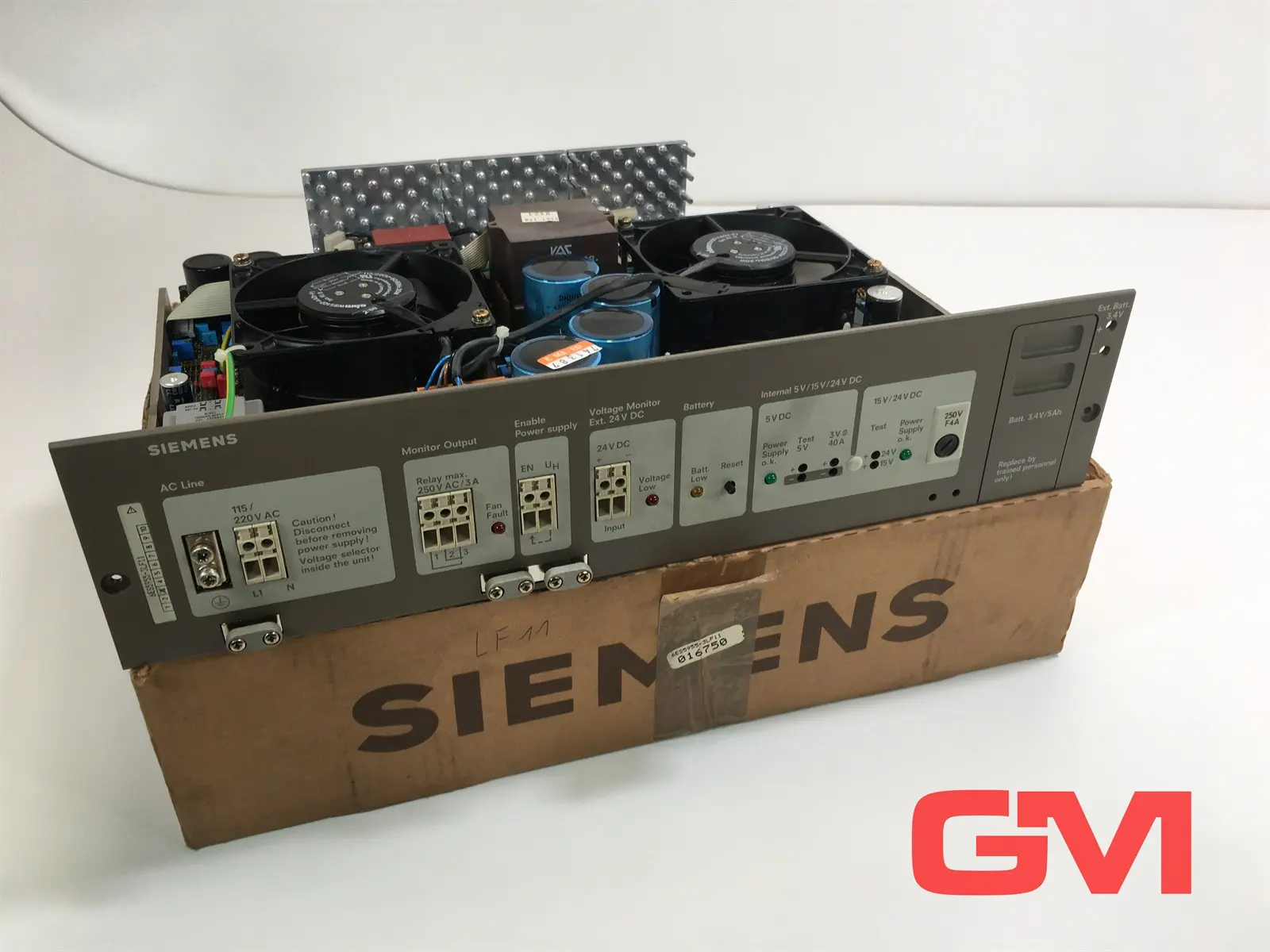 Produktfoto 1 von Siemens Stromversorgung 6ES5955-3LF11 Power Supply S5 Simatic 40A E-Stand 3