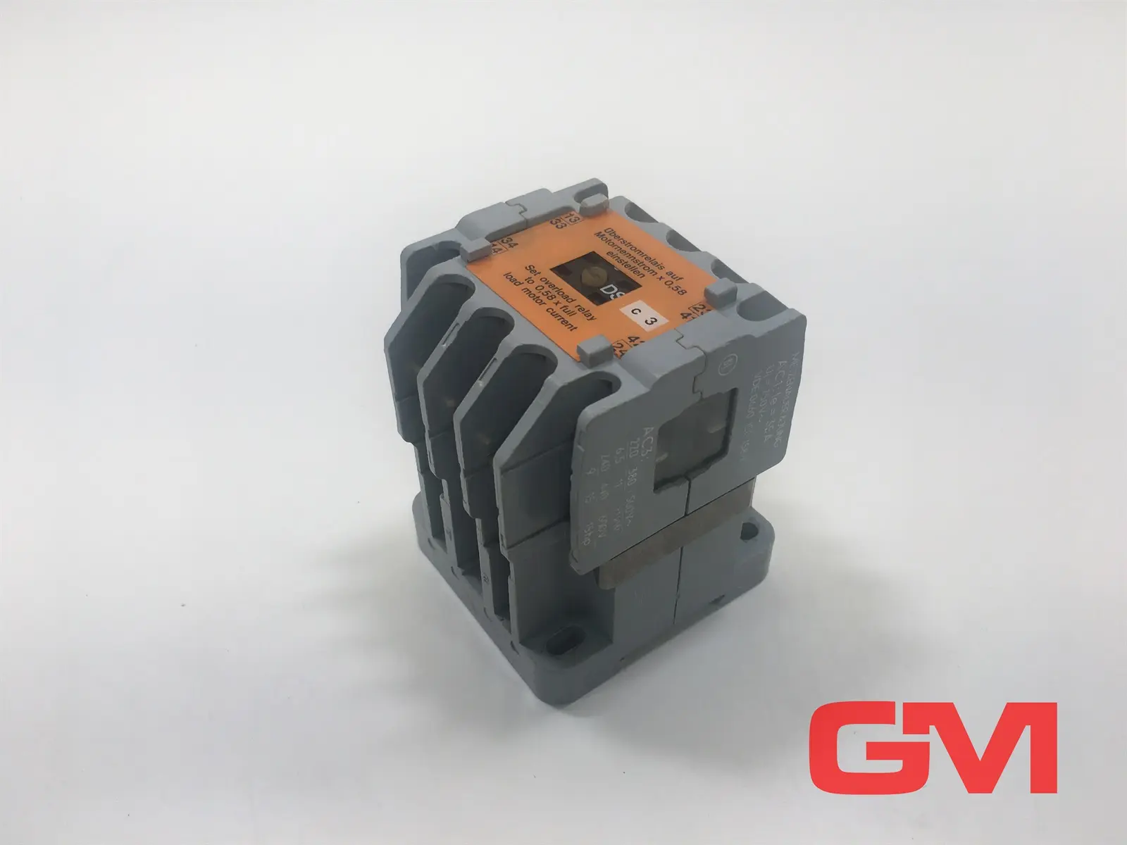 Produktfoto 1 von Metzenauer&Jung Überstromrelais DS c3 set overload relay Motornennstrom x 0,58