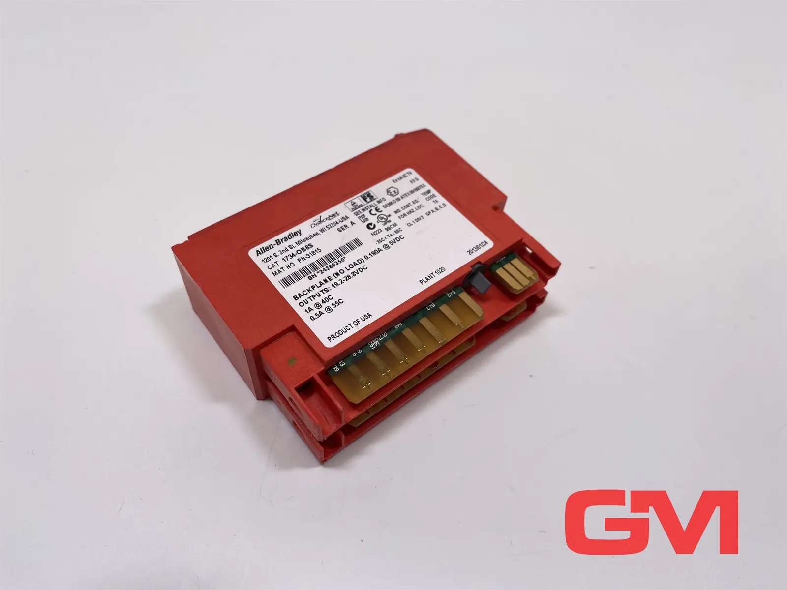Produktfoto 1 von Allen-Bradley Sicheres Ausgangsmodul 1734-OB8S Digital Output PN-31815 Ser A