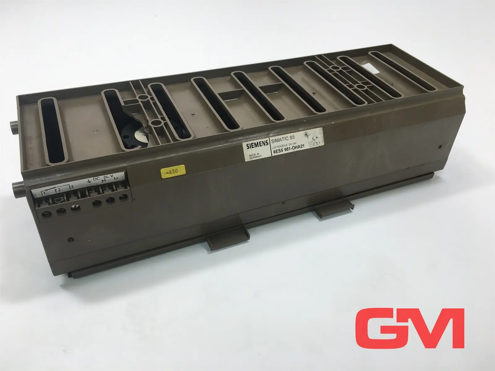 Produktfoto 1 von Siemens Lüfterzeile 6ES5981-0HA21 fan subassembly Simatic S5 V:03 beschädigt