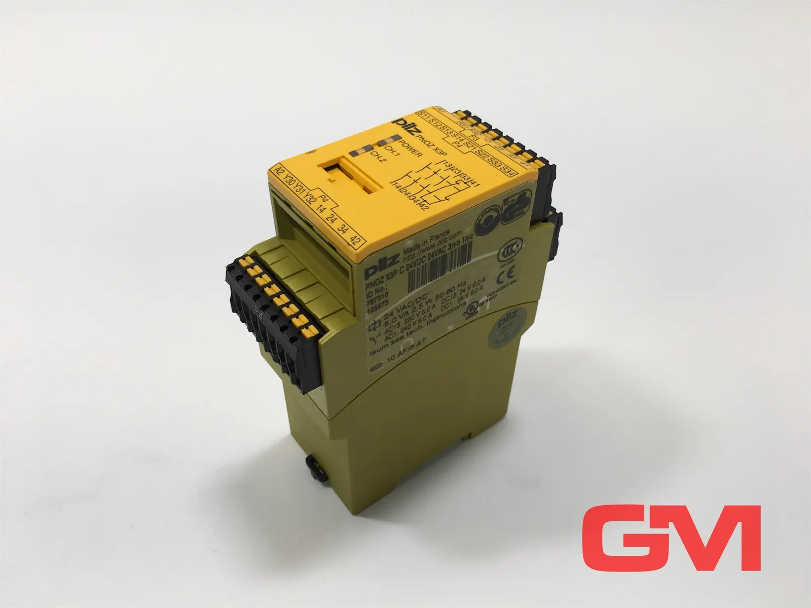 Produktfoto 1 von Pilz Sicherheitsrelais 787310 safety relay PNOZ X3P C 24VDC 24VAC 3n/o 1n/c 1so