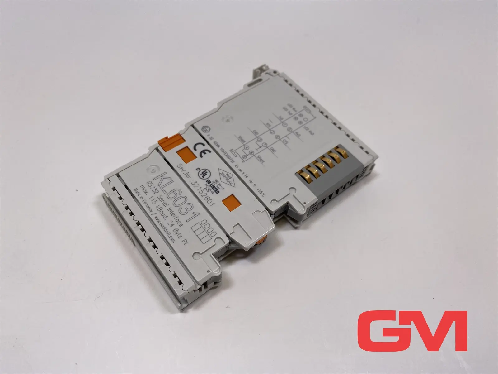 Produktfoto 1 von Beckhoff 1-Kanal-Kommunikation-Interface KL6031 0000 Serial Interface Busklemme