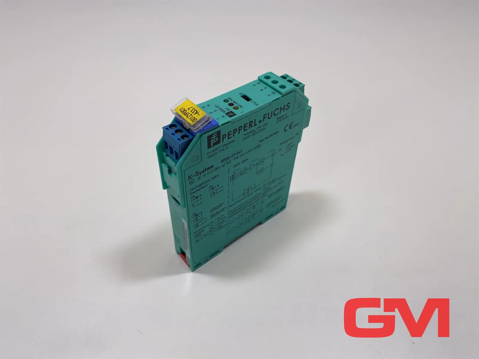 Produktfoto 1 von Pepperl+Fuchs Trennschaltverstärker 34786S switching amplifier KFD2-ST-Ex1 24VDC