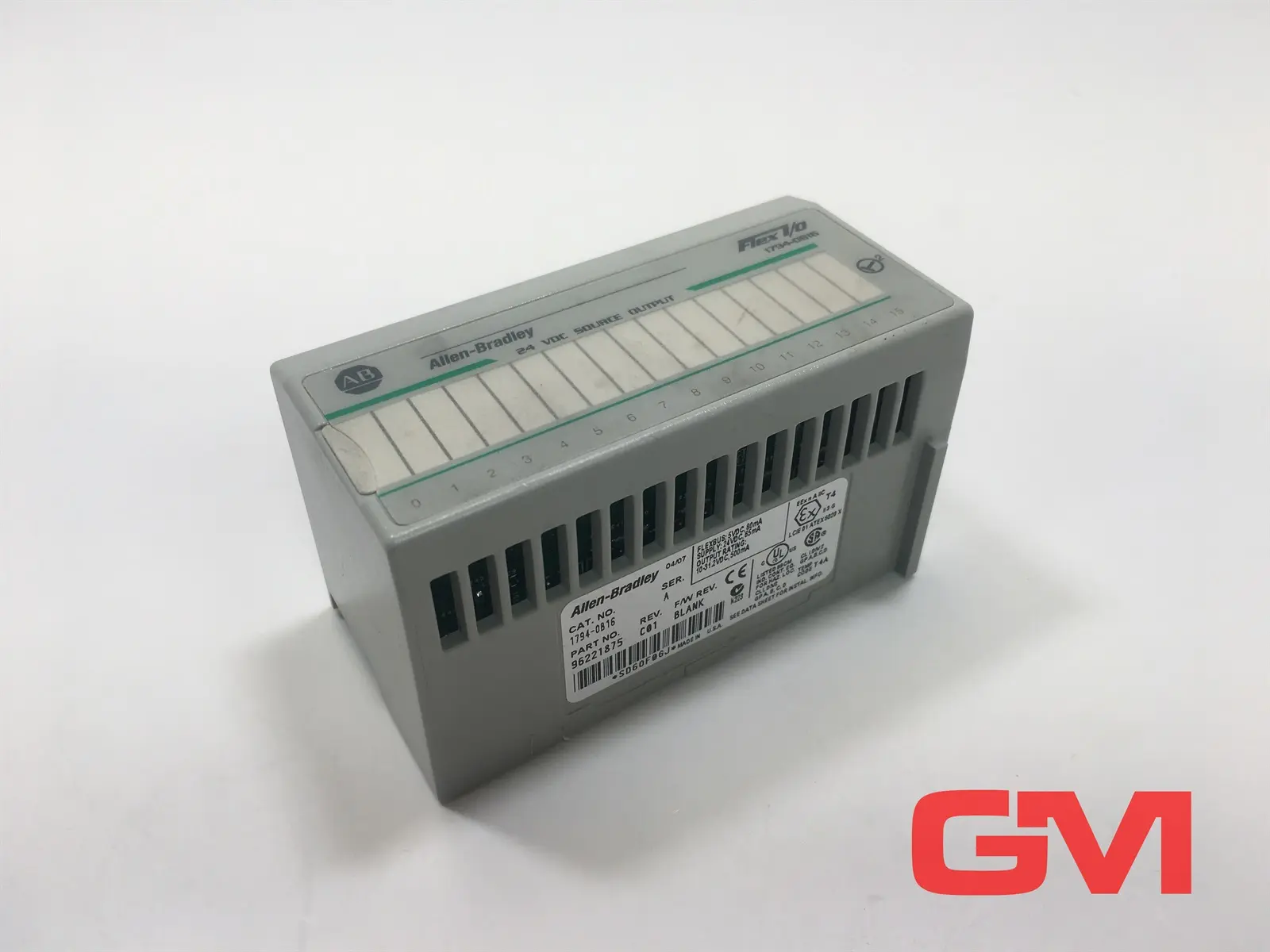 Produktfoto 1 von Allen Bradley Ausgangsmodul 1794-OB16 Output Module 96221875 Serie A Rev. C01