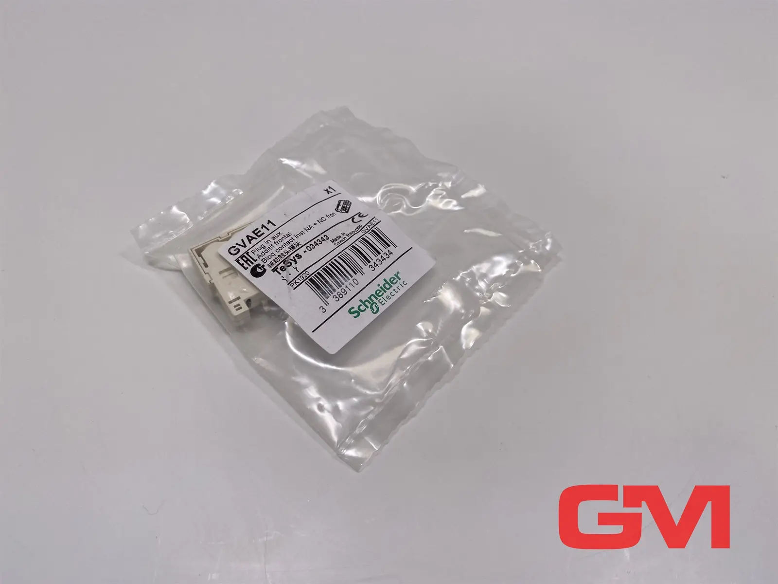 Produktfoto 1 von Schneider Electric Hilfsschalter GVAE11 auxiliary contact block 1NO + 1NC Front