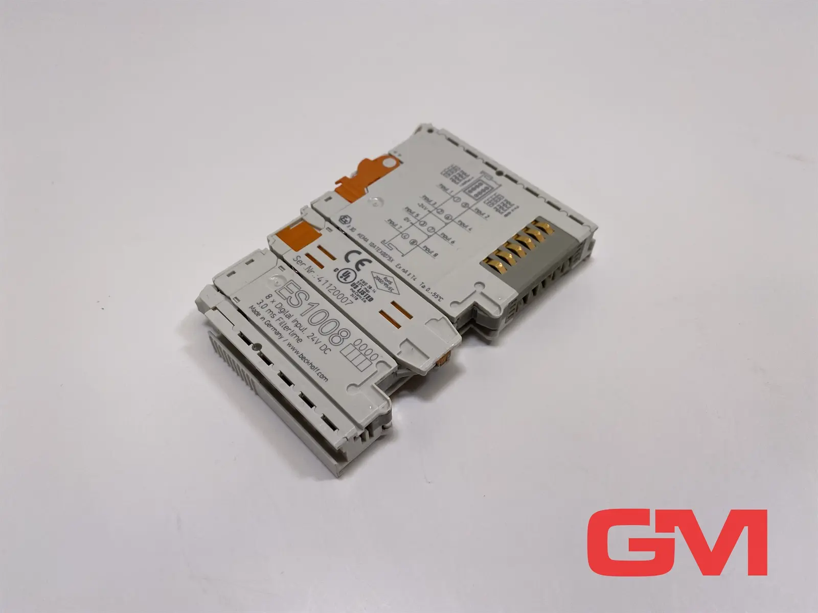 Produktfoto 1 von Beckhoff EtherCAT-Klemme ES1008  EtherCAT terminal 8-Kanal-Digital-Eingang 24VDC