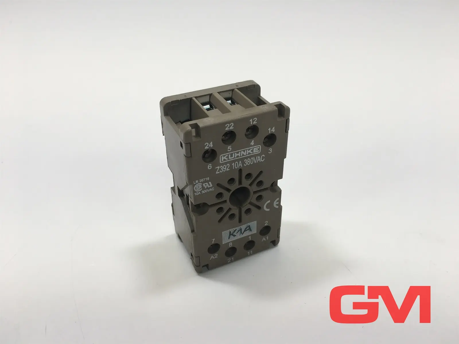 Produktfoto 1 von Kuhnke Relaissockel Z392 relay sockel 10 A 380 VAC 8-Pin 2-polig Relais Sockel
