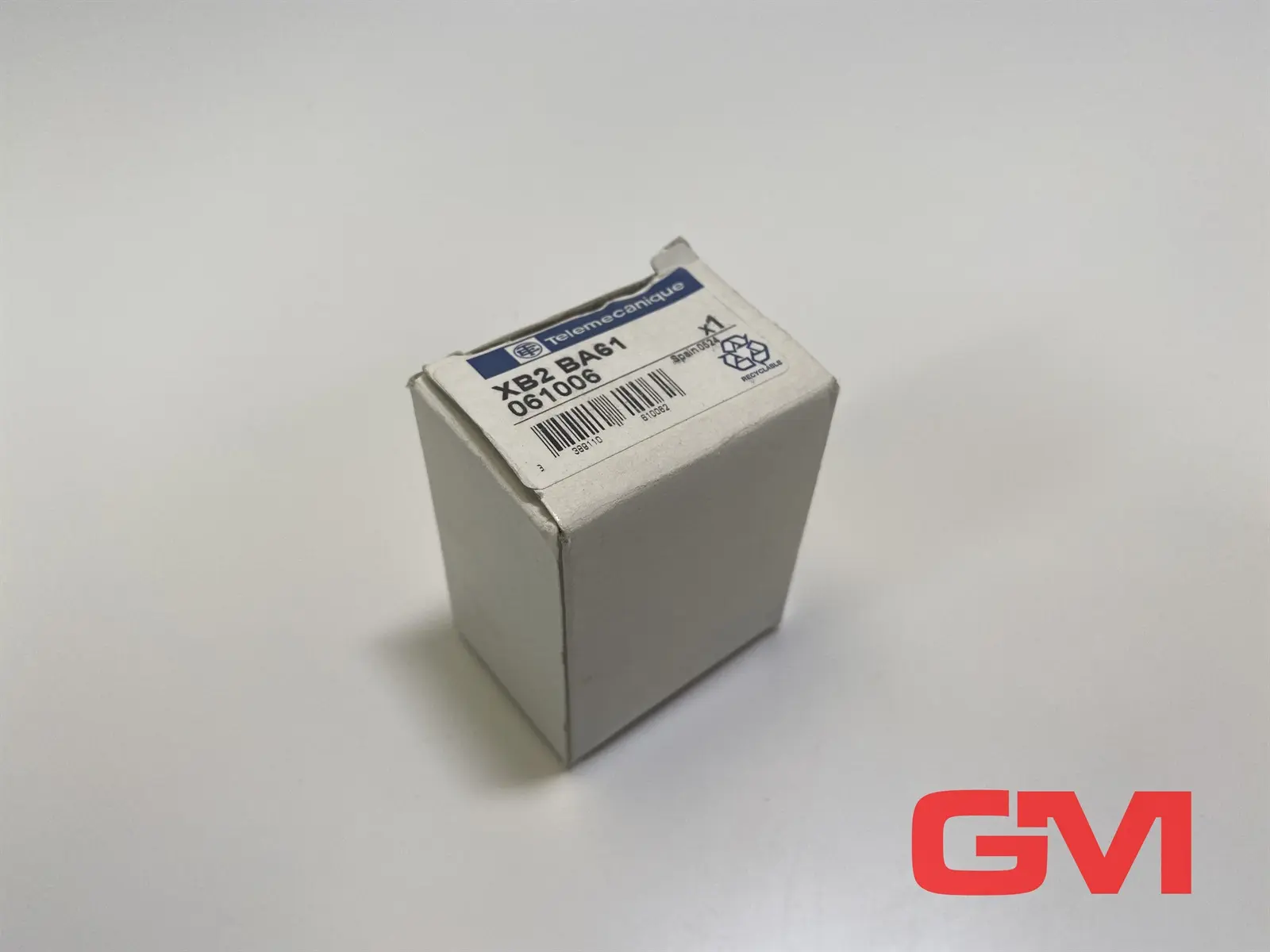 Produktfoto 1 von Telemecanique Drucktaster Blau XB2 BA61 push button switch blue 061006 XB2BA61