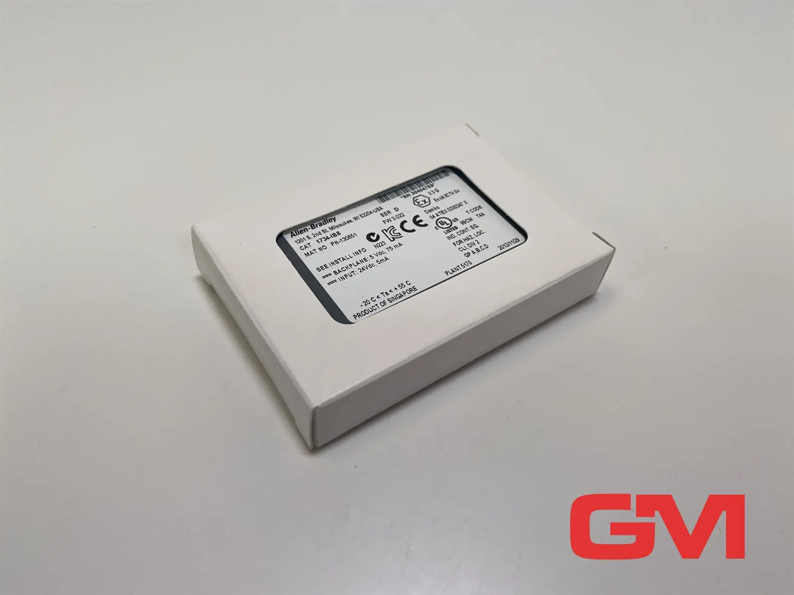 Produktfoto 1 von Allen-Bradley Eingangsmodul 1734-IB8 Digital Input PN-130651 Serie D FW 3.022