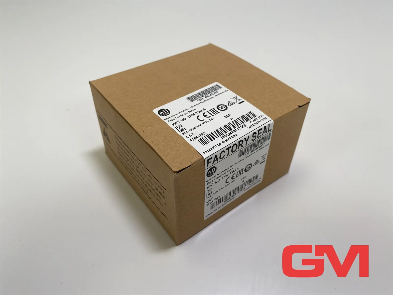 Produktfoto 1 von Allen-Bradley Basismoduleinheit 1794-TB3 Flex Terminal Base Module Unit Serie A
