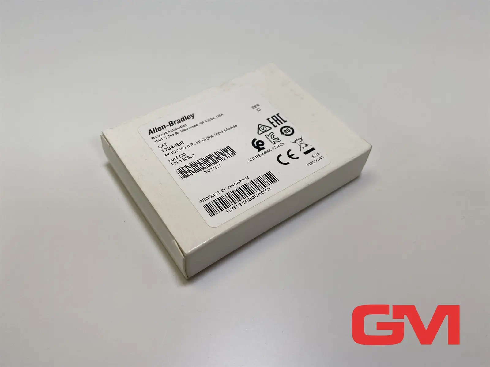 Produktfoto 1 von Allen-Bradley Eingangsmodul 1734-IB8 Input Module Serie D Digital PN-130651