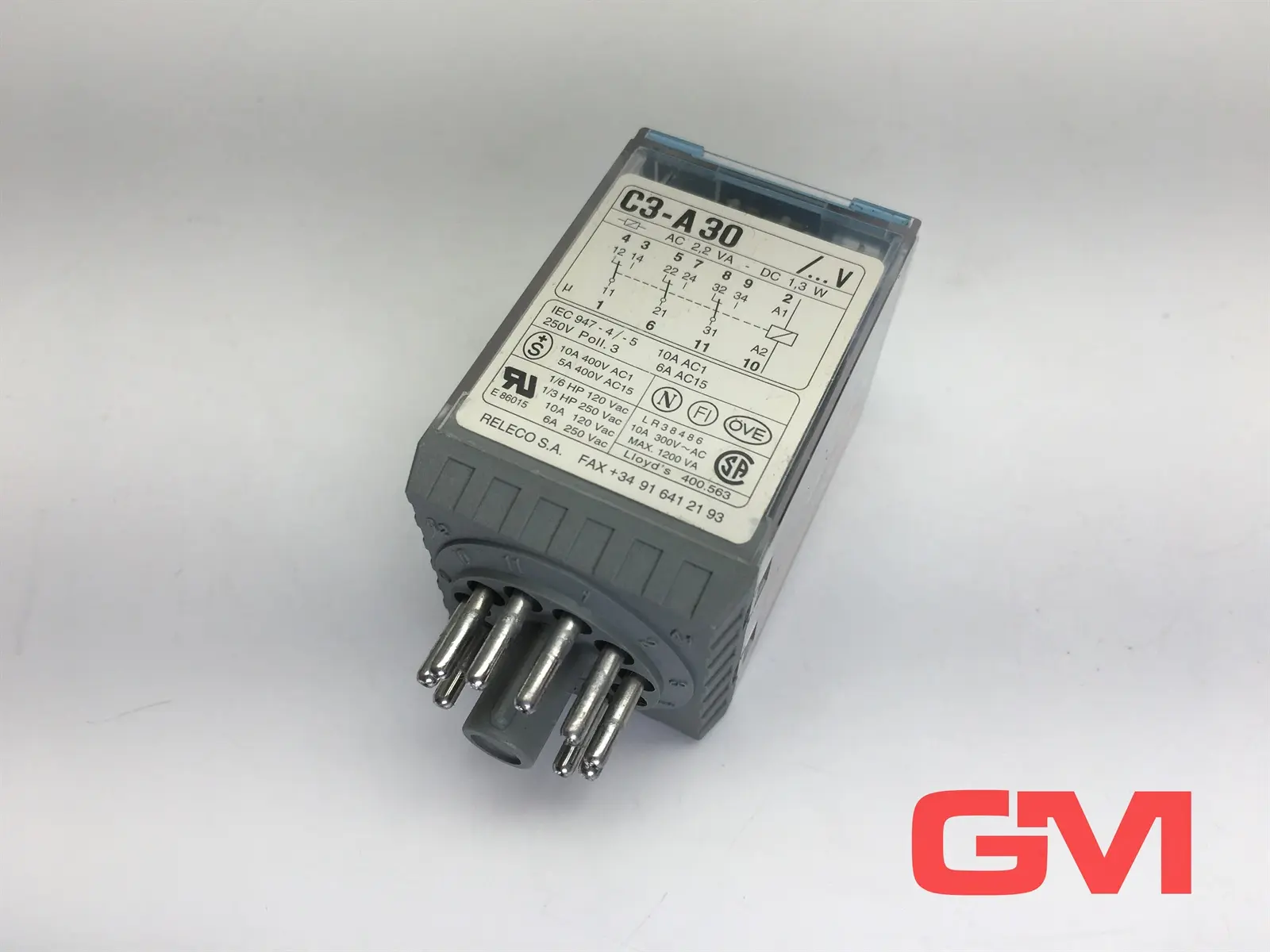 Produktfoto 1 von Turck Steckrelais C3-A30 Plug-In Relay Releco MR-C Universalrelais 24V DC 1,3W