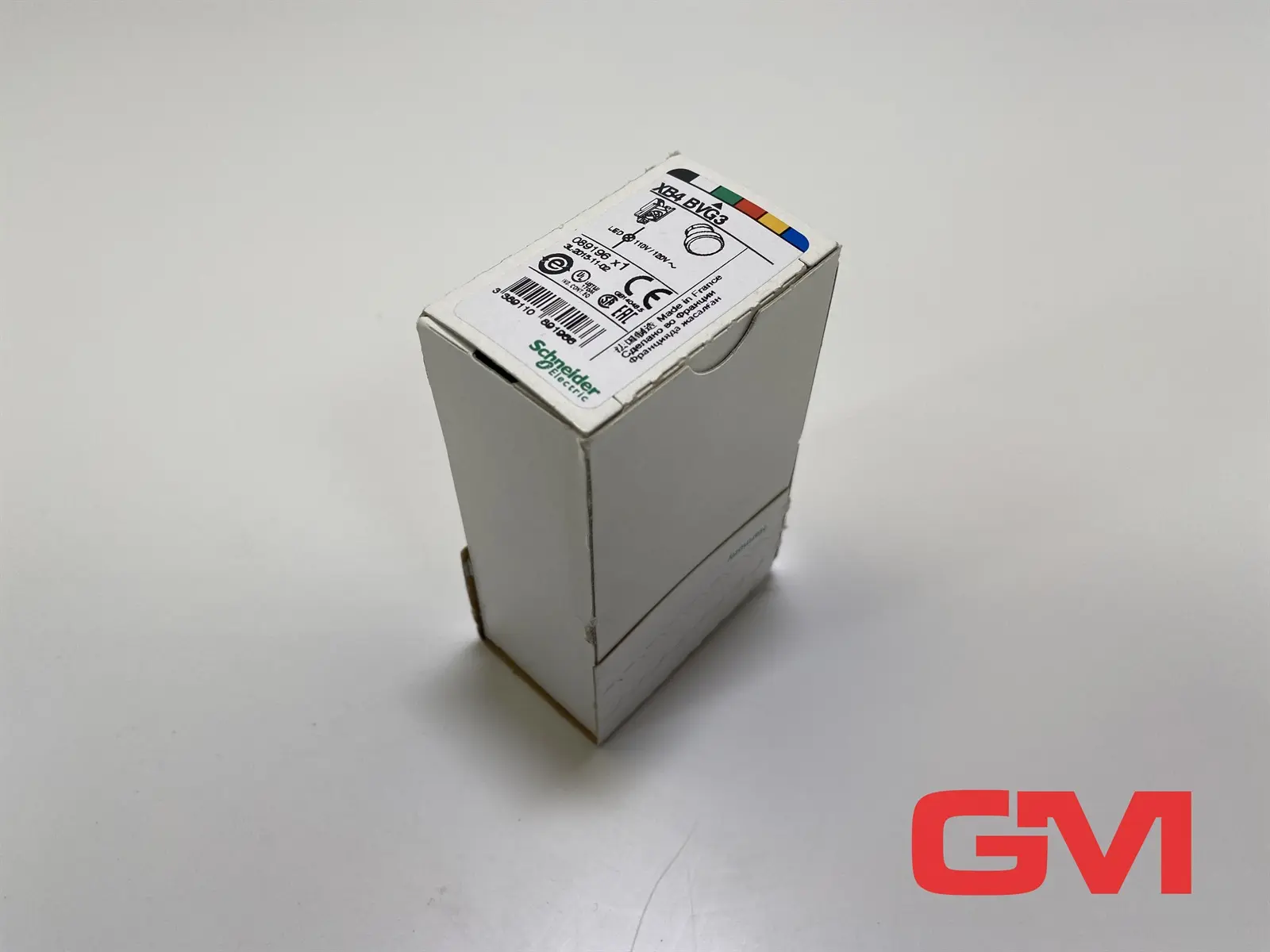 Produktfoto 1 von Telemecanique Schneider Leuchtmelder XB4 BVG3 pilot light 089196 green 110/120V
