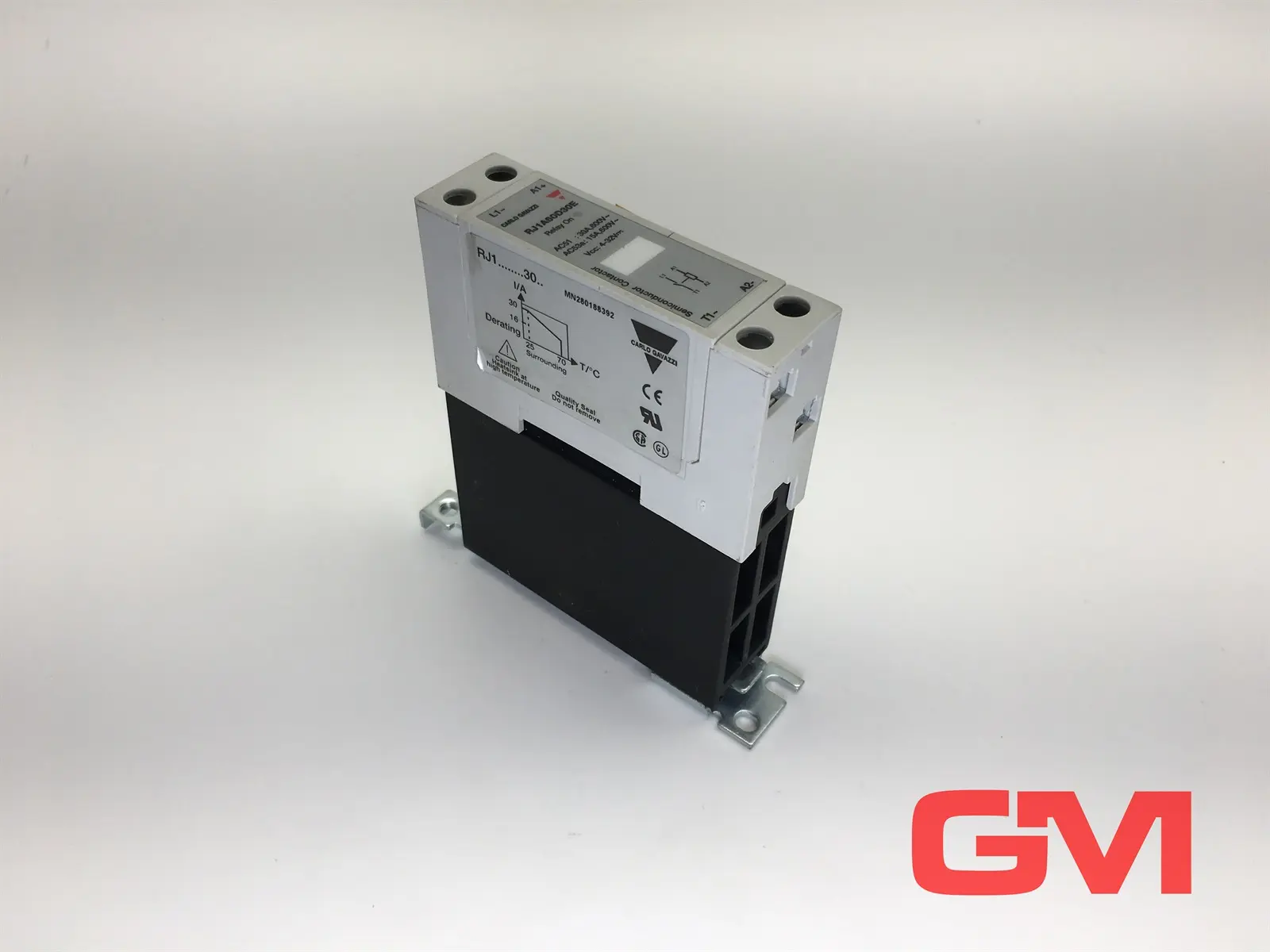 Produktfoto 1 von Carlo Gavazzi Halbleiterrelais RJ1A60D30E solid state relay 4-32V DC 30A