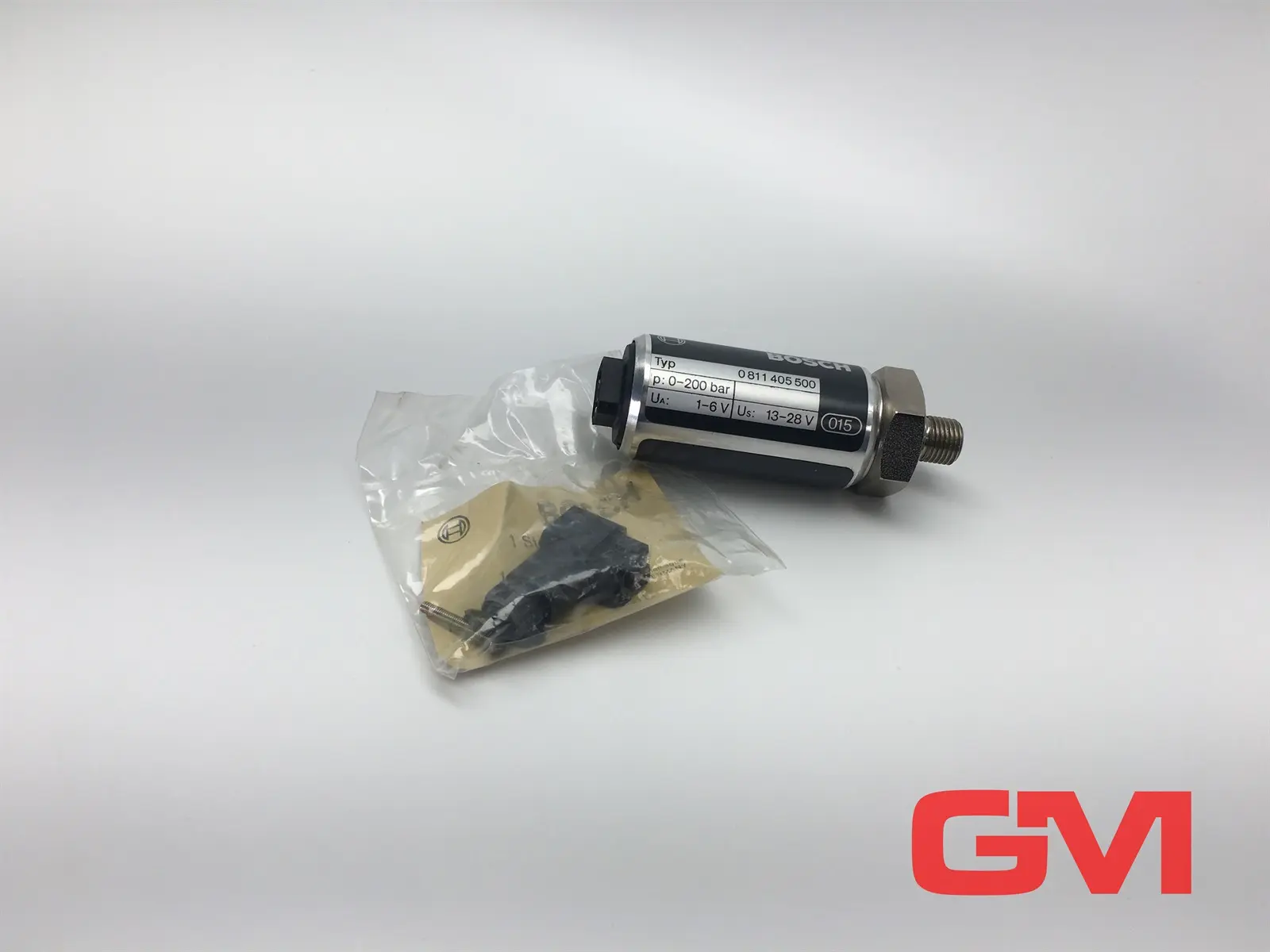 Produktfoto 1 von Bosch Drucksensor 0 811 405 500 pressure sensor 0-200 bar 13-28V + Steckdose