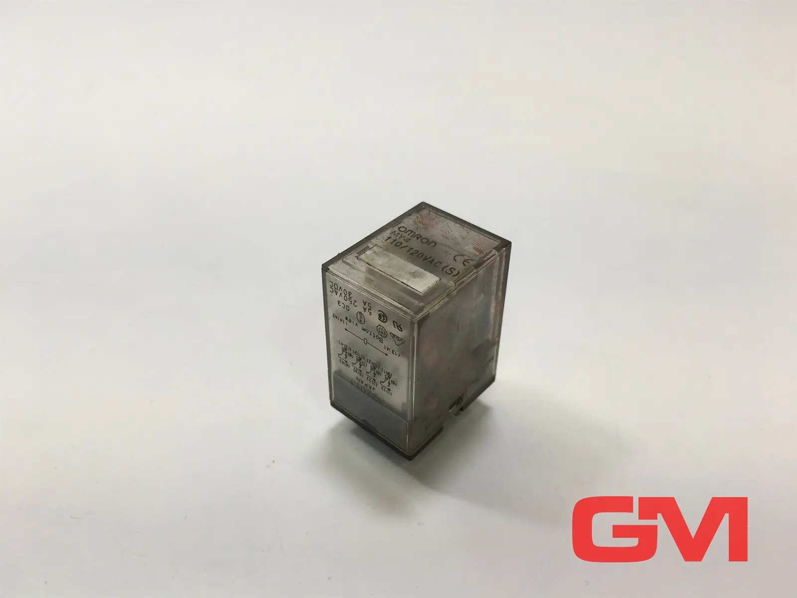 Produktfoto 1 von 2x Omron Industrierelais MY4 110/120VAC (S) industrie relay 5A Steckrelais DPDT