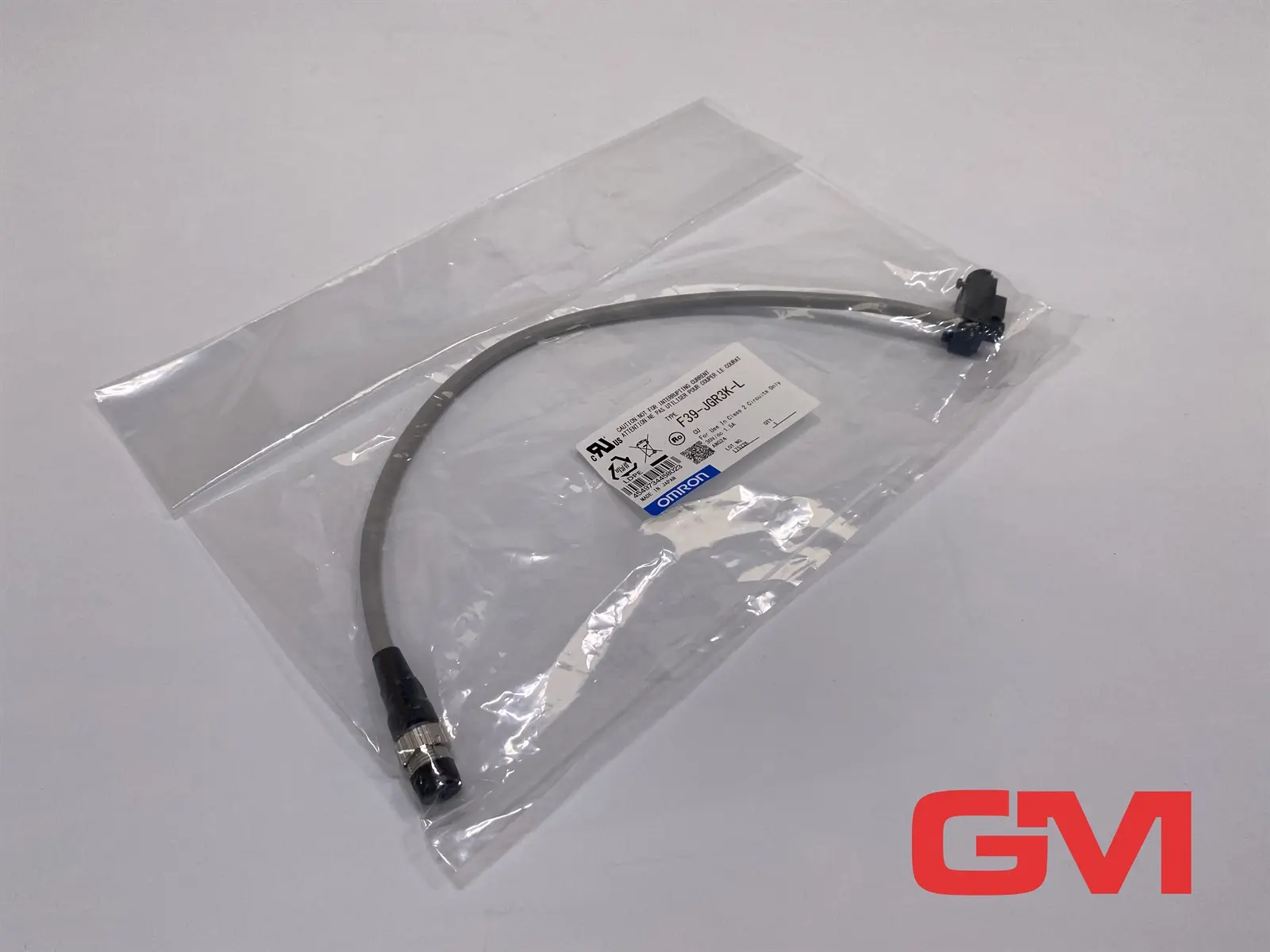 Produktfoto 1 von Omron Anschlusskabel F39-JGR3K-L Sensor Cord Receiver-M12 PLUG 0.3M