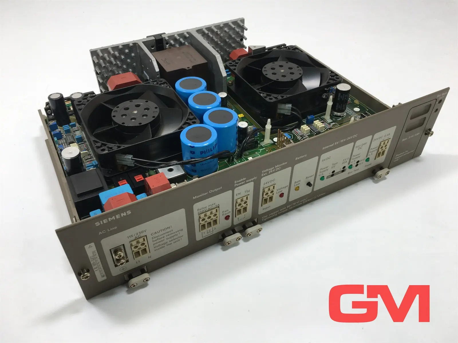 Produktfoto 1 von Siemens Stromversorgung 6ES5955-3LF12 Power Supply S5 Simatic E-Stand 11