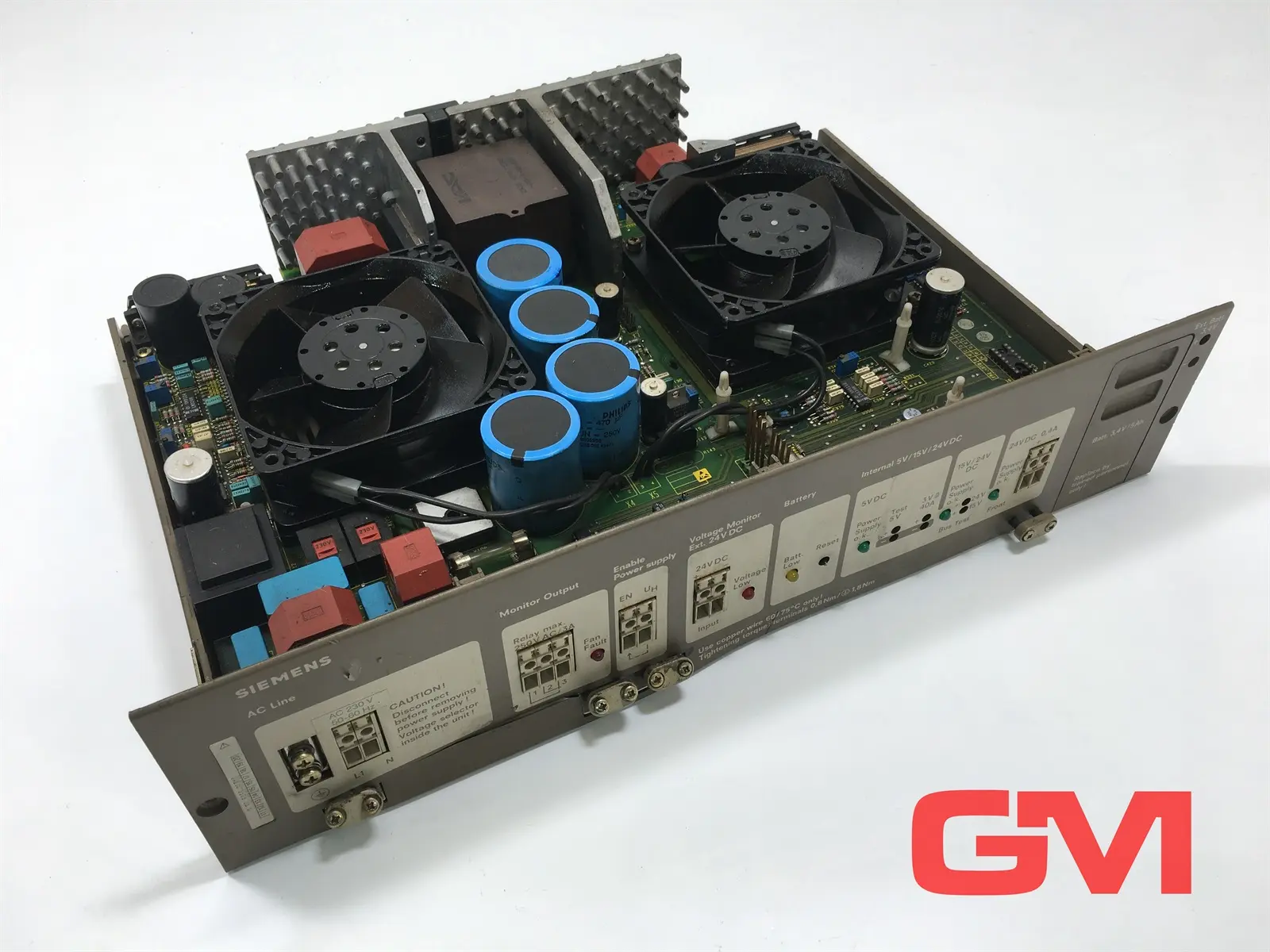 Produktfoto 1 von Siemens Stromversorgung 6ES5955-3LF12 Power Supply S5 E-Stand 12 beschädigt