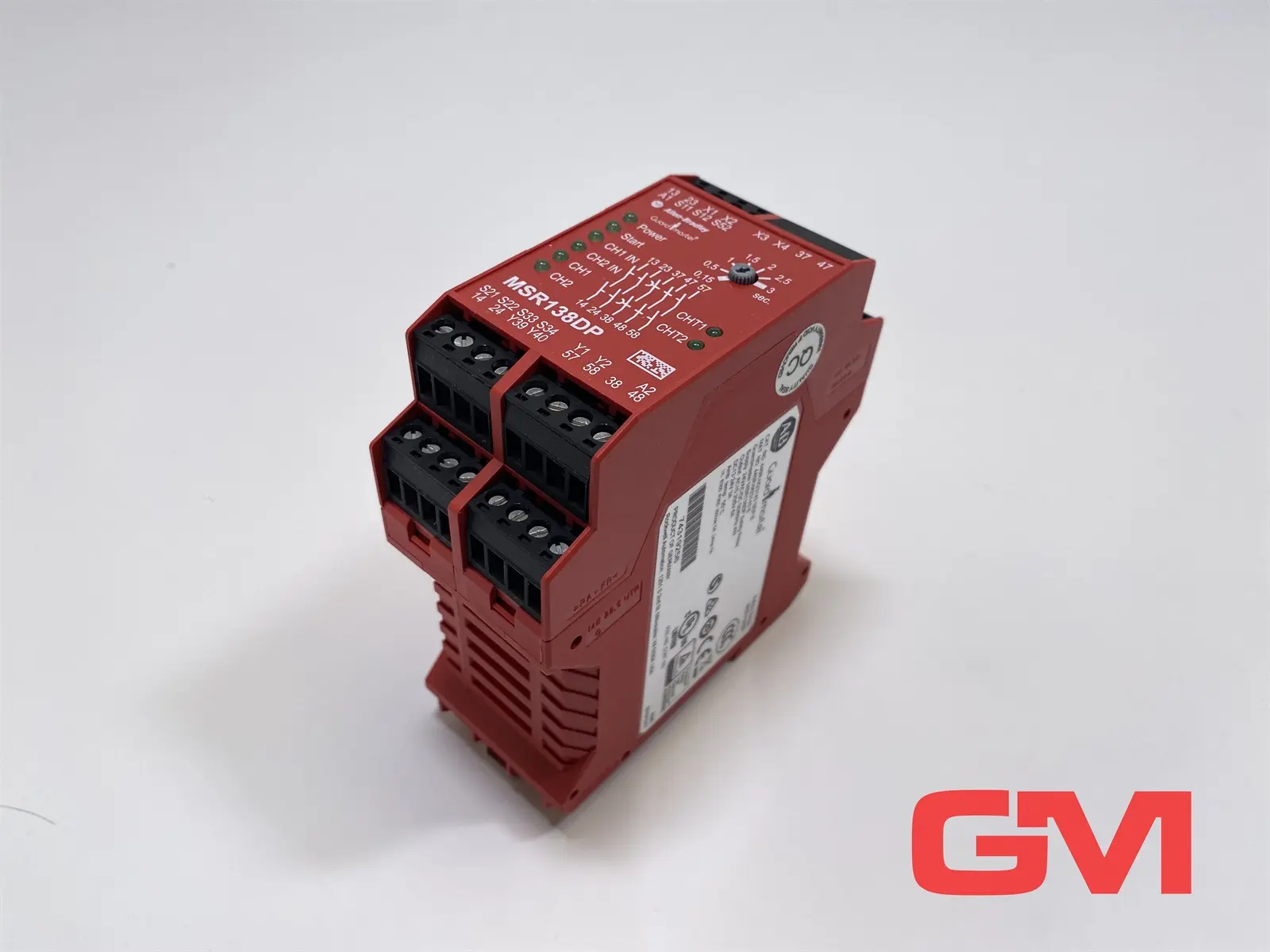 Produktfoto 1 von Allen-Bradley Sicherheitsrelais MSR138DP Guardmaster Safety Relay 440R-M23143