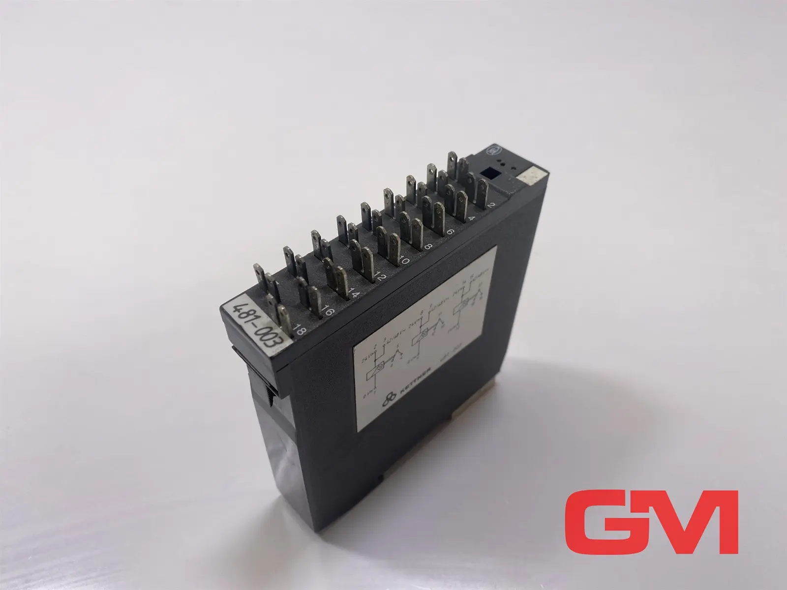 Produktfoto 1 von Kettner Hilfsschütz 481-003 contactor relay 36-Pin Relais DIN-Schiene Unit
