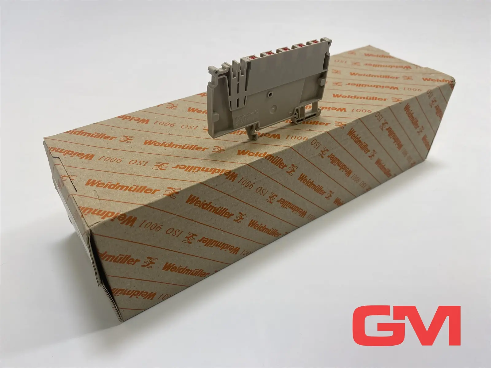 Produktfoto 1 von VE 50x Weidmüller Verteilerklemmen AAP12 2.5 LI RD modular terminals 1988290000