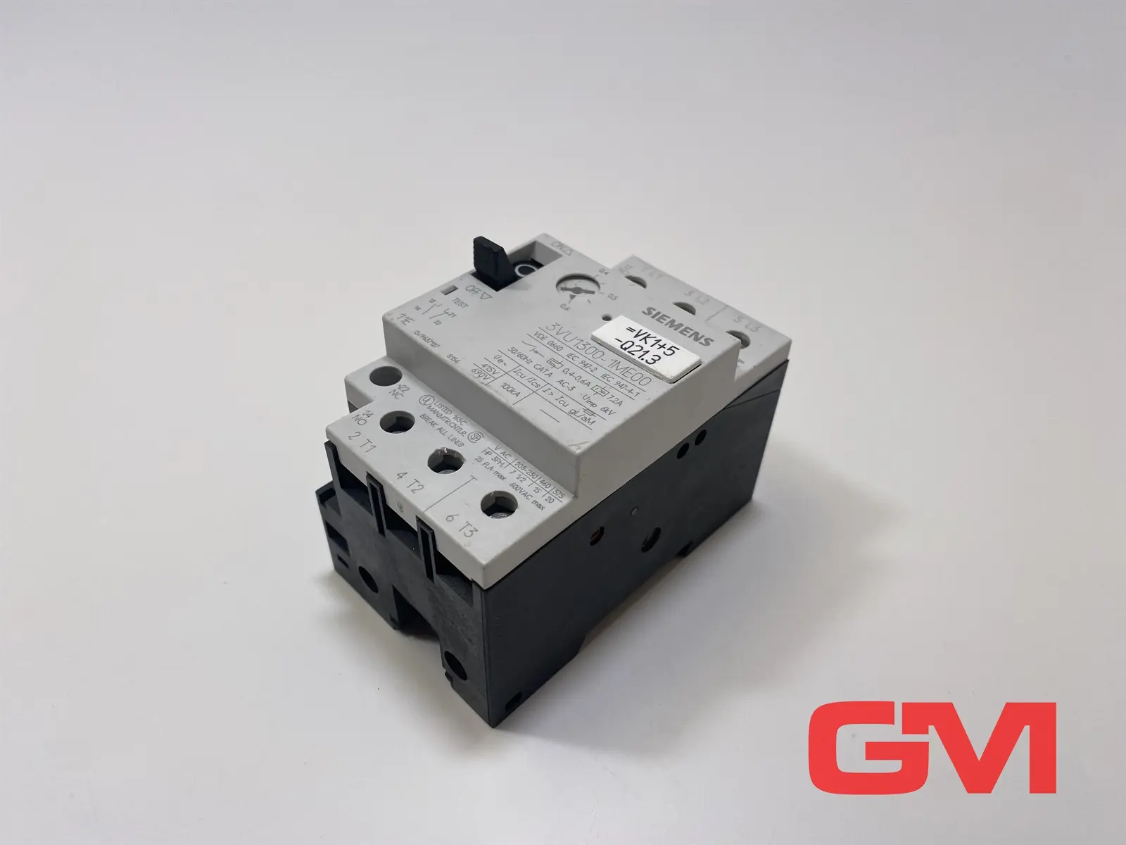 Produktfoto 1 von Siemens Leistungsschalter 3VU1300-1ME00 circuit breaker 0,4-0,6A 11E beschädigt