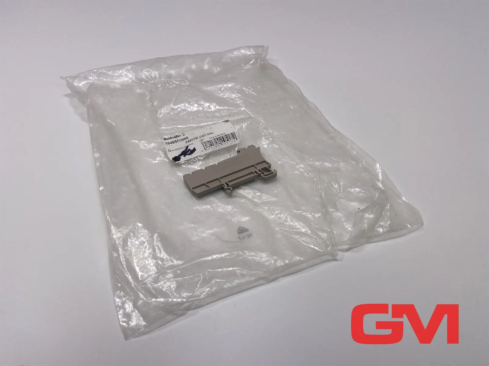 Produktfoto 1 von VE 41 x Weidmüller Abschlussplatte ZAP/TW ZIA1.5/4L end plate 1649550000