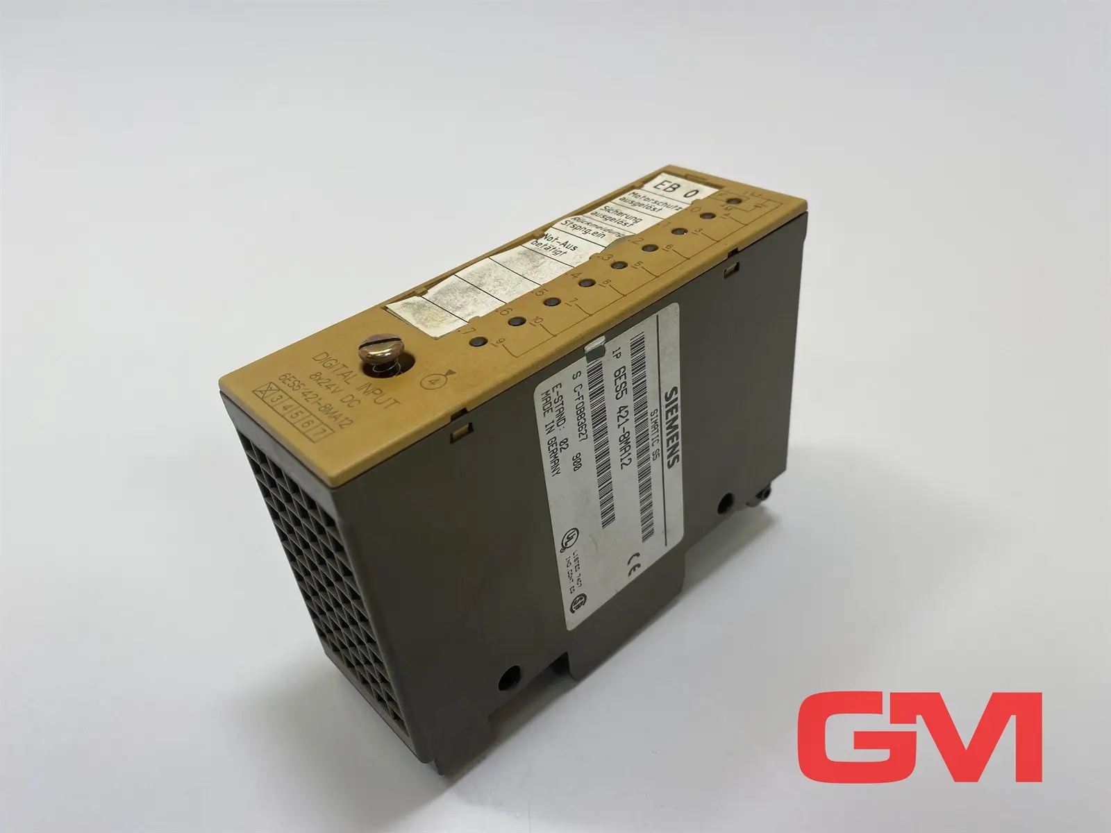 Produktfoto 1 von Siemens Digitaleingabe 6ES5 421-8MA12 digital input module Simatic S5 beschädigt