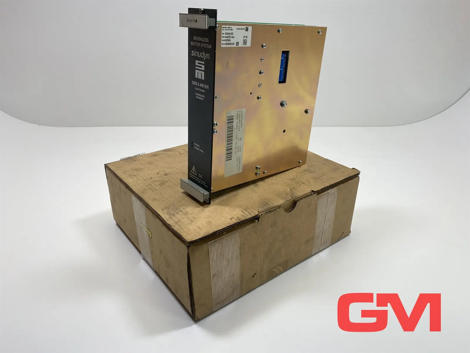 Produktfoto 1 von Sieb&Meyer Bruschless Motor-System sinudyn 26.44.10 26.44.0010.7 Rev 1 0264410C