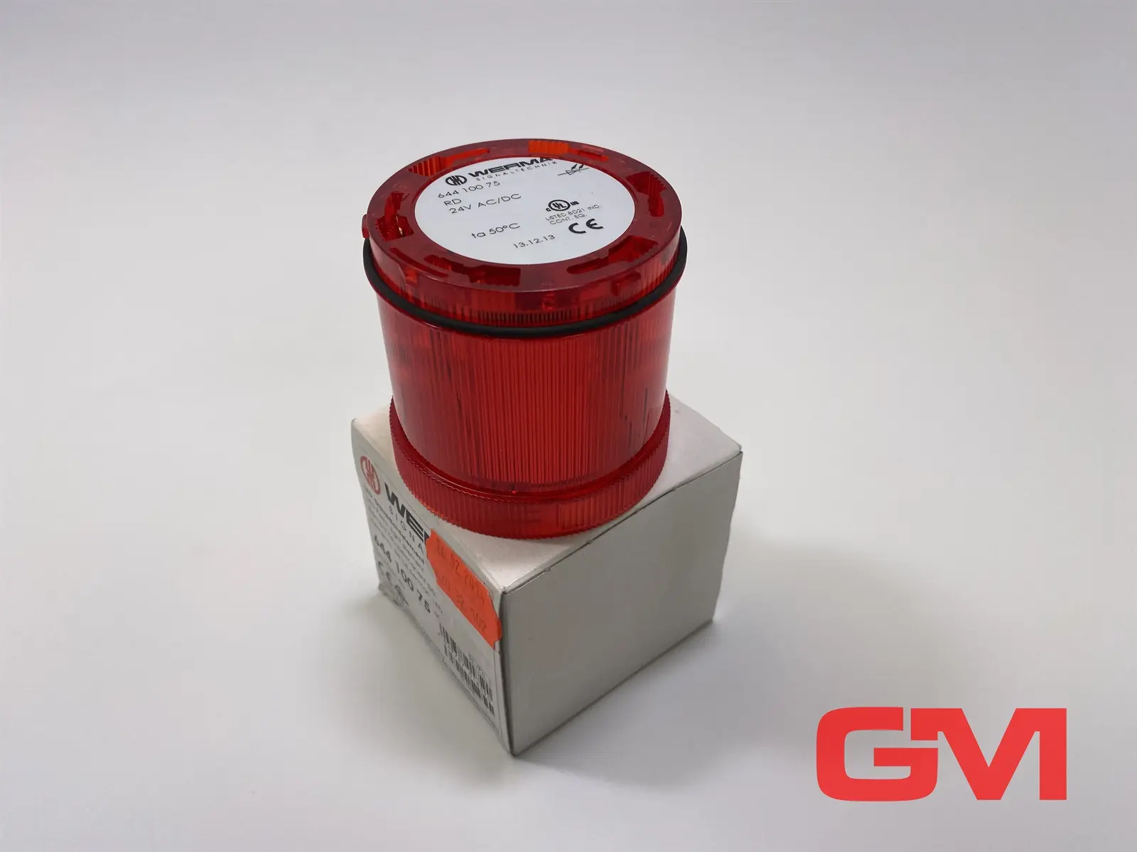 Produktfoto 1 von Werma LED-Dauerlichtelement 24V LED Permanent light element red 644 100 75 rot
