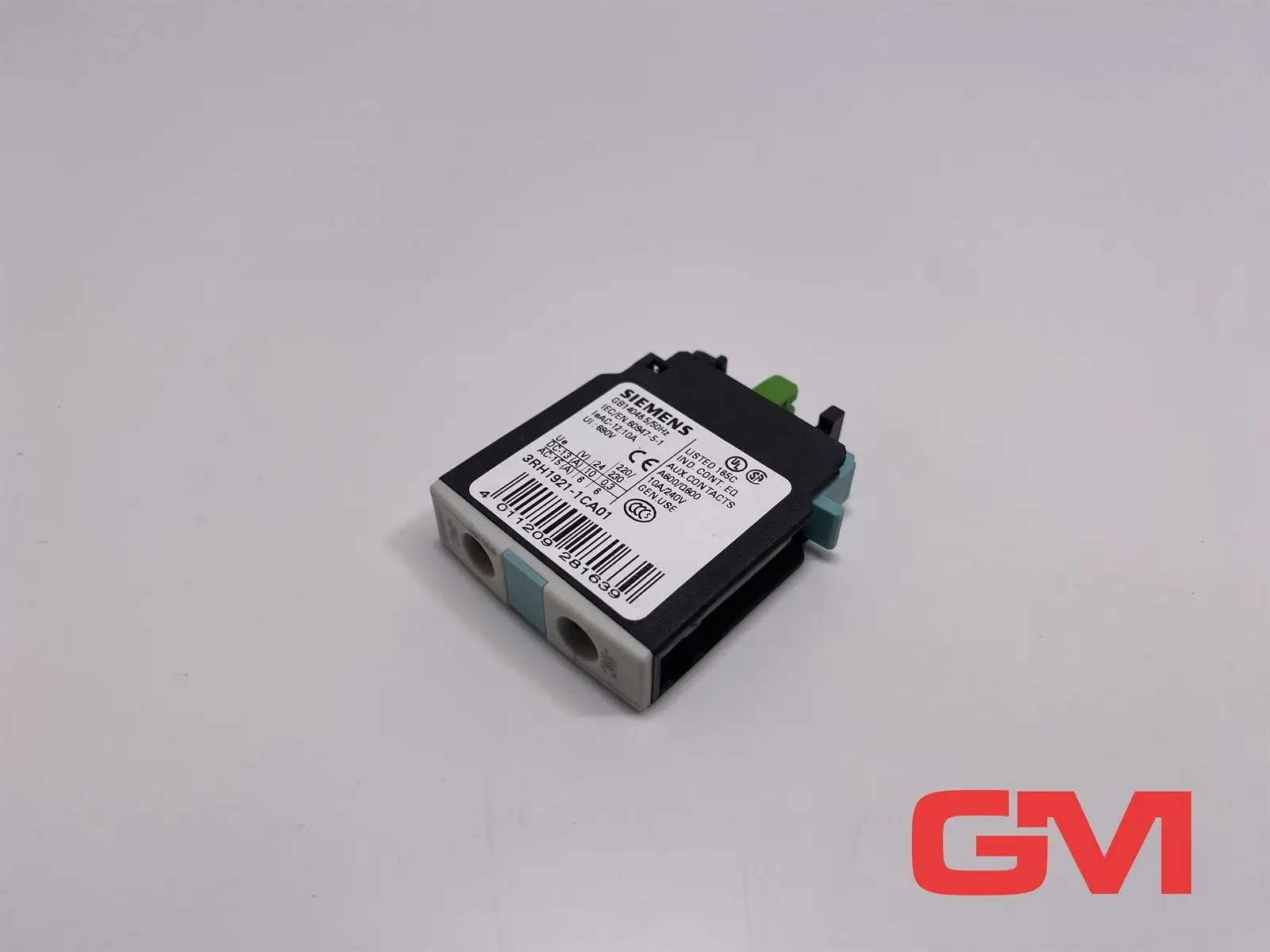Produktfoto 1 von Siemens frontseitiger Hilfsschalter 3RH1921-1CA01 auxiliary switch 10A 1NC 3RT1