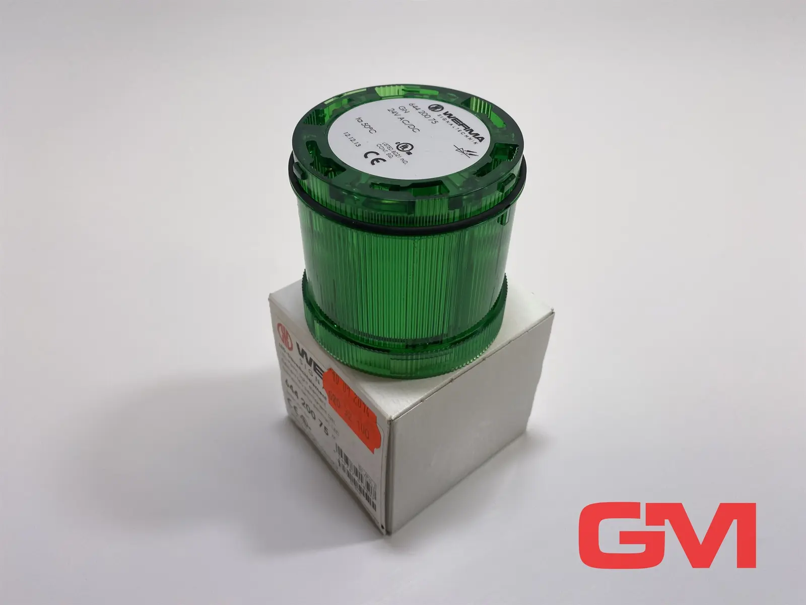 Produktfoto 1 von Werma LED-Dauerlichtelement 24V LED Permanent light element green 64420075 grün