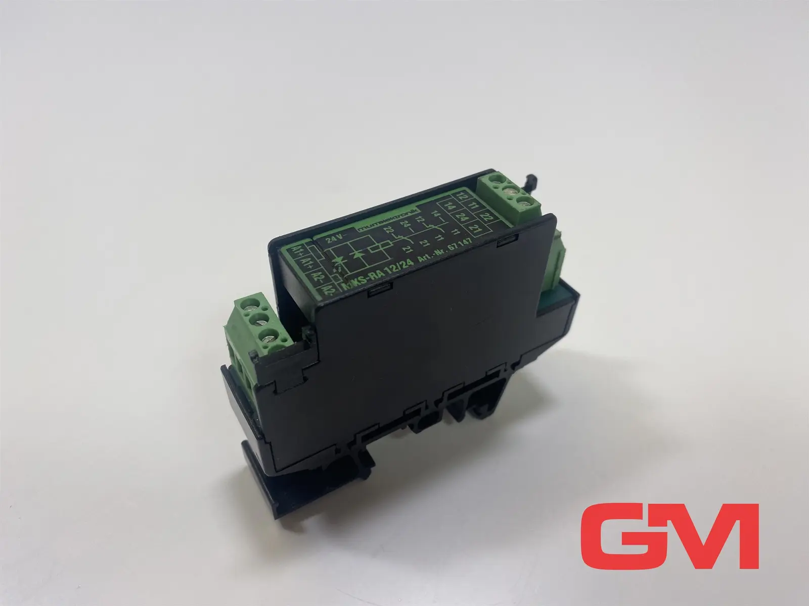 Produktfoto 1 von Murr Elektronik Ausgangsrelais 67147 Output Relay MKS-RA 12/24 VDC beschädigt