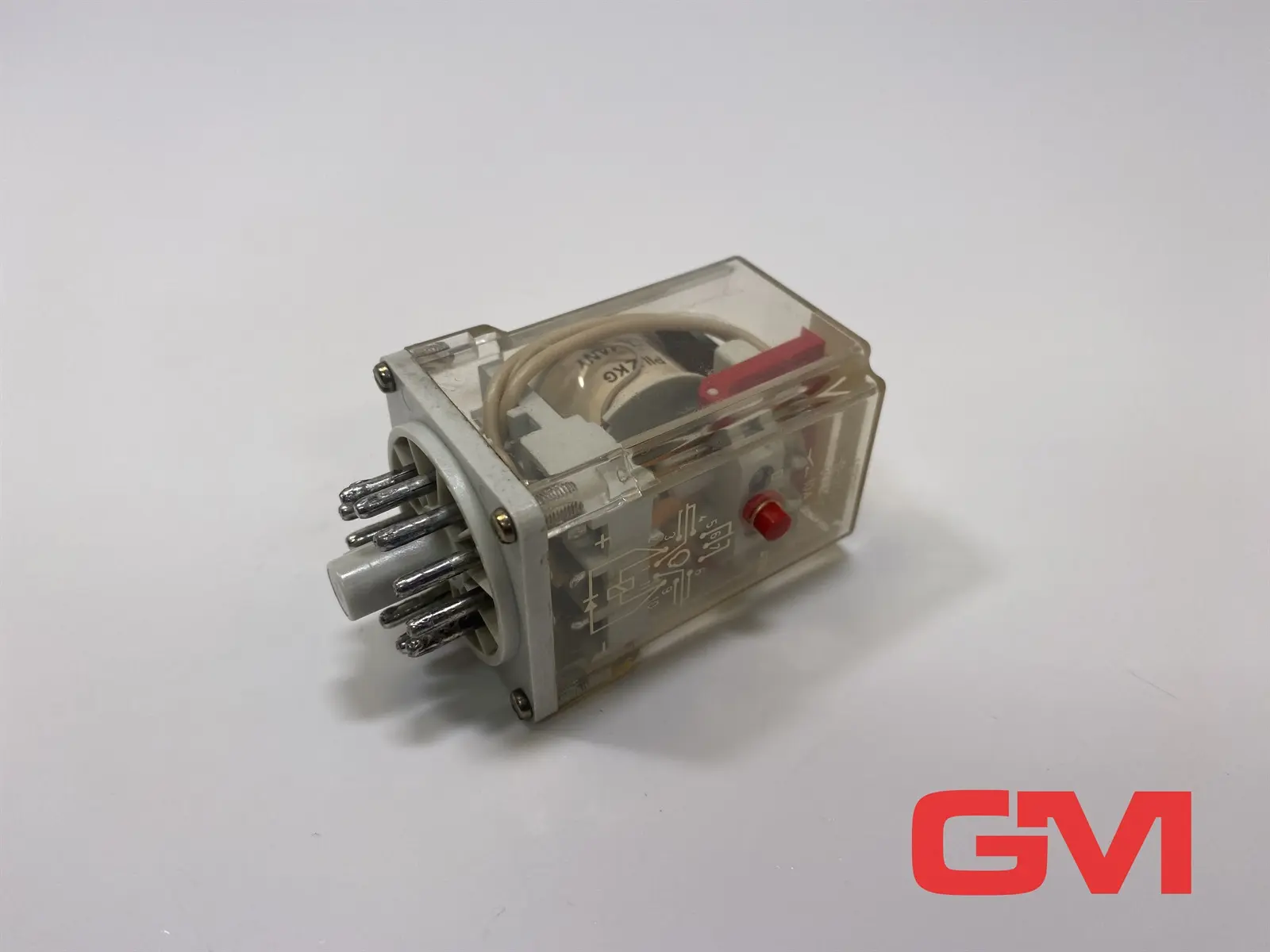 Produktfoto 1 von Pilz Steckrelais 3UAgCdO Plug-In relay HPPS 24V DC B4 250V AC 10A Relais