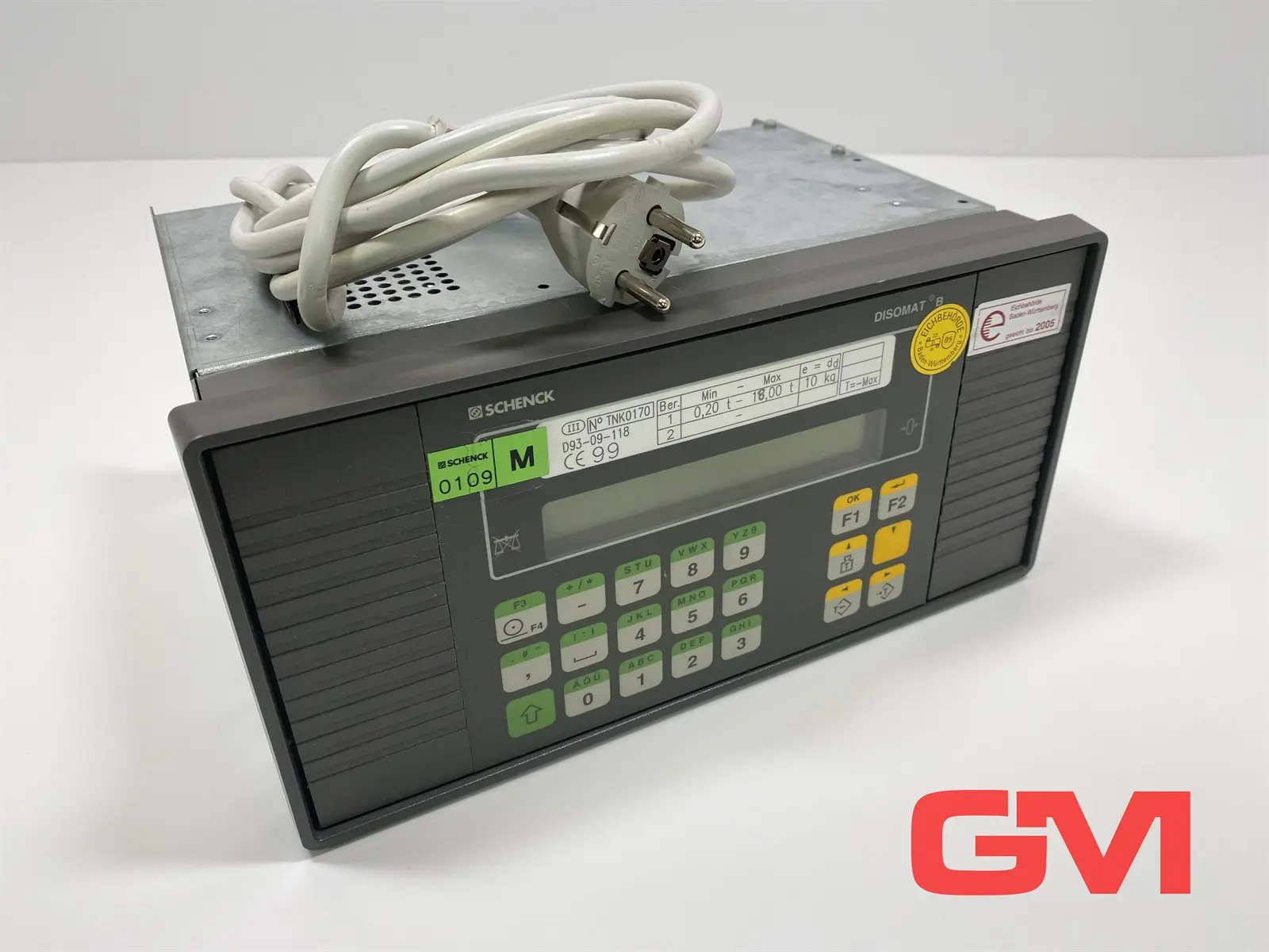 Produktfoto 1 von Schenck Wägeterminal Disomat B DEG 400 weighing terminal K001589.01 230V Anzeige