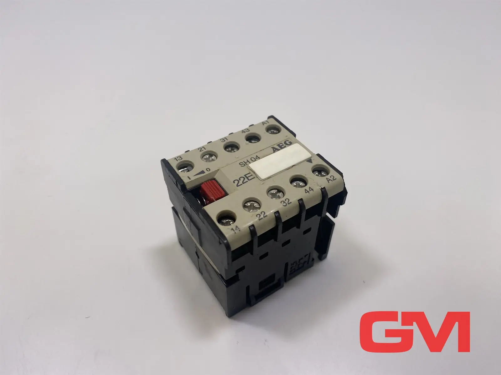 Produktfoto 1 von AEG Hilfsschütz SH 04 contactor relay 22E 910-302-183-00 20V/250V beschädigt