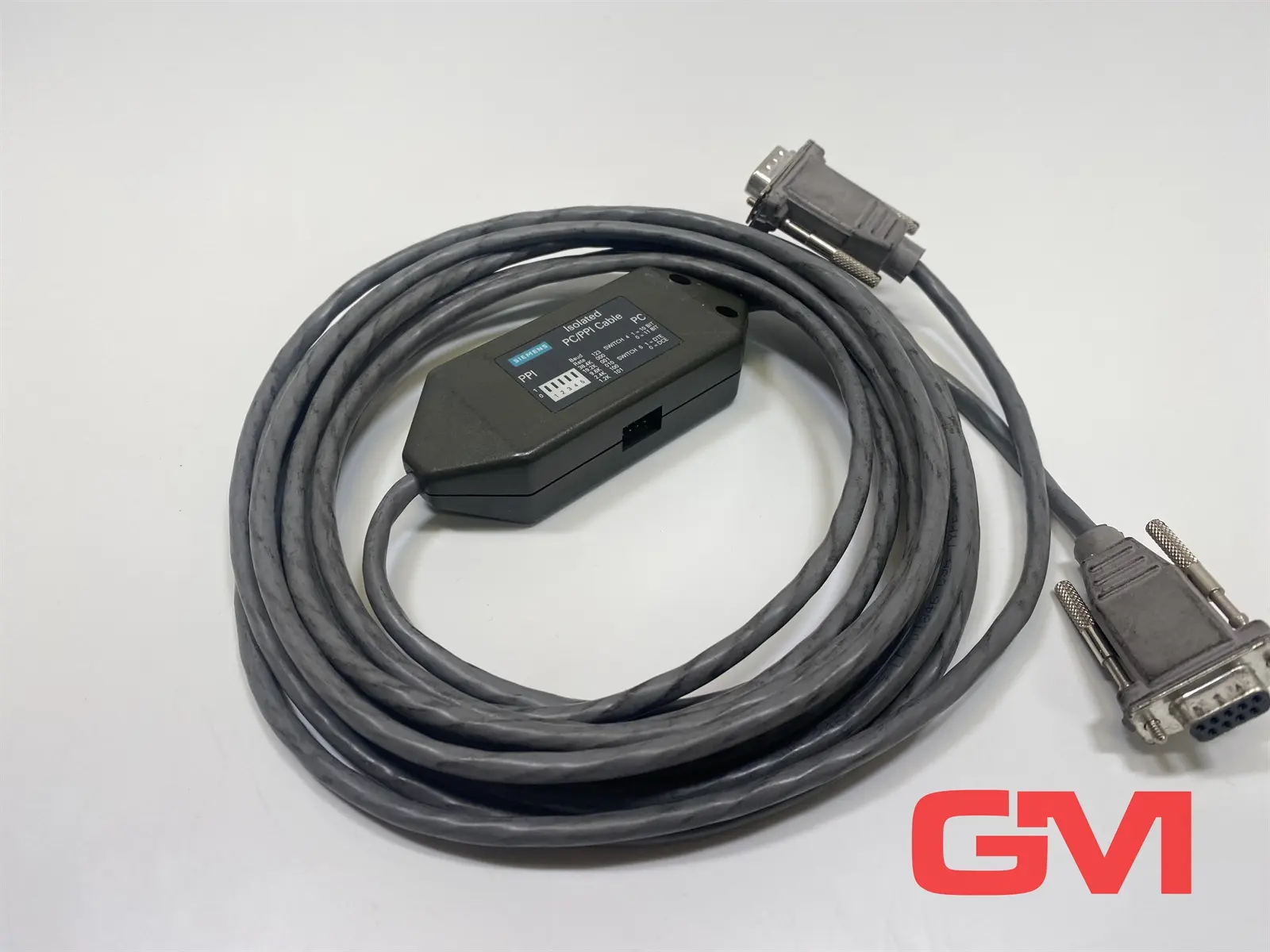 Produktfoto 1 von Siemens PC/PPI Kabel 6ES7901-3BF20-0XA0 Cable RS232/PPI-Umwandler 5m E-Stand 1.0