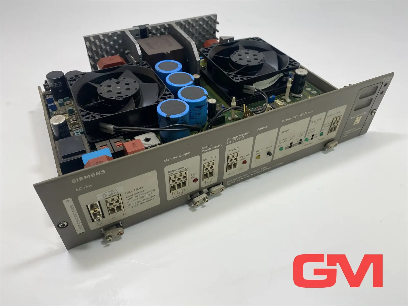 Produktfoto 1 von Siemens Stromversorgung 6ES5955-3LF12 Power Supply 955 Simatic S5 E-Stand 12