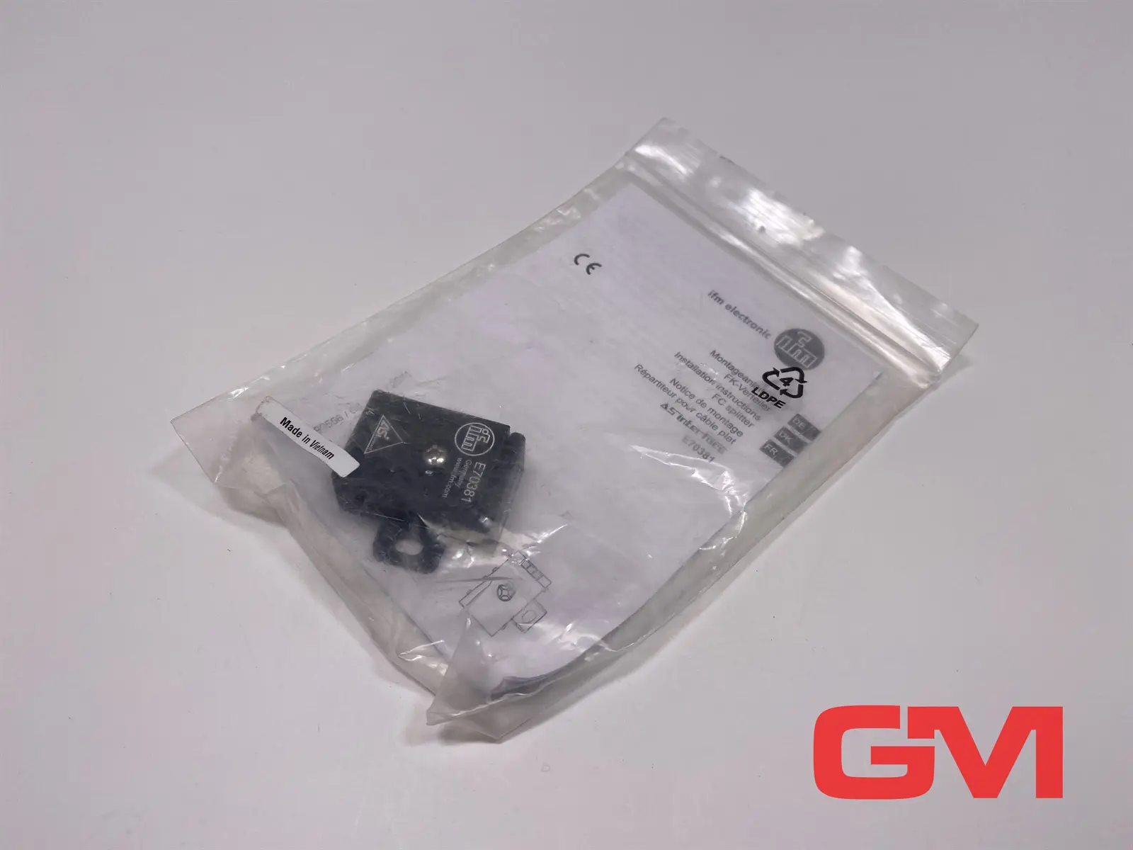Produktfoto 1 von ifm electronic AS-Interface Flachkabelverteiler E70381 FC splitter FK-Verteiler