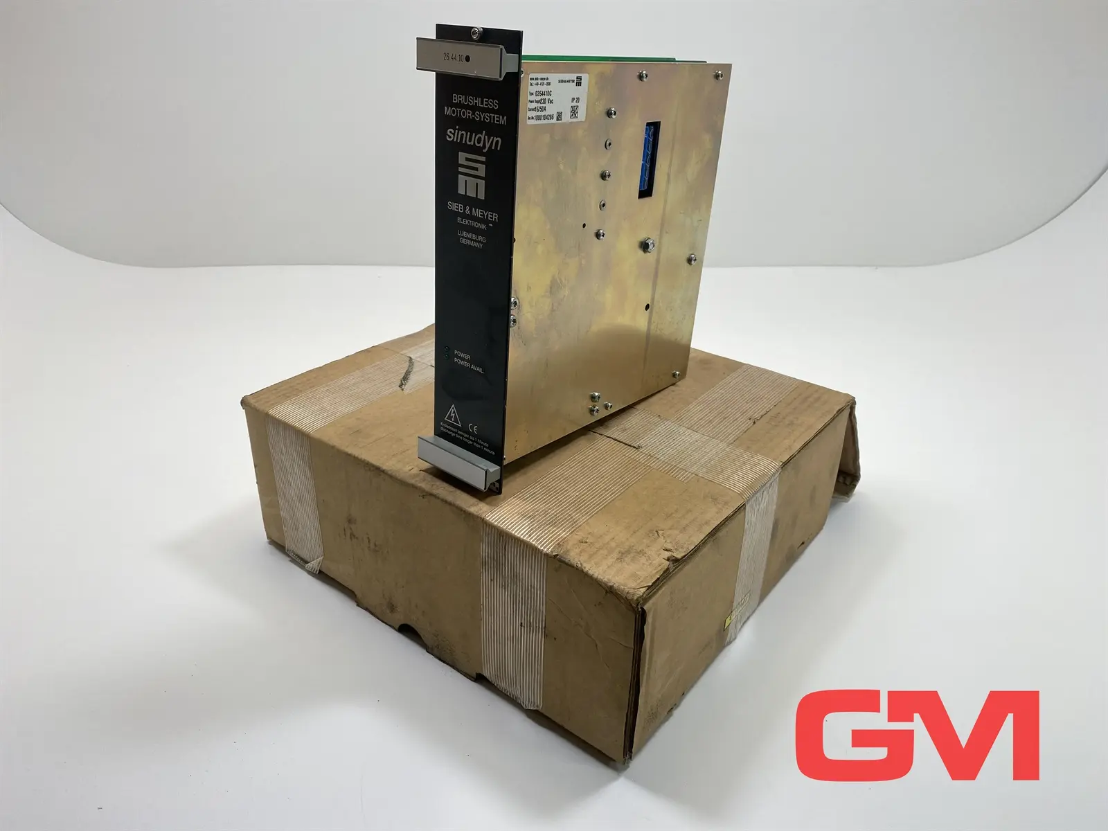 Sieb&Meyer Bruschless Motor-System sinudyn 26.44.10 26.44.0010.8 Rev 2 0264410C