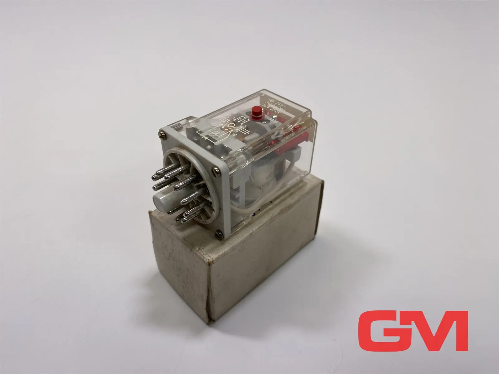 Produktfoto 1 von Pilz Steckrelais 3UAgCdO Plug-In relay HPPS 24V DC B4 250V AC 10A Relais