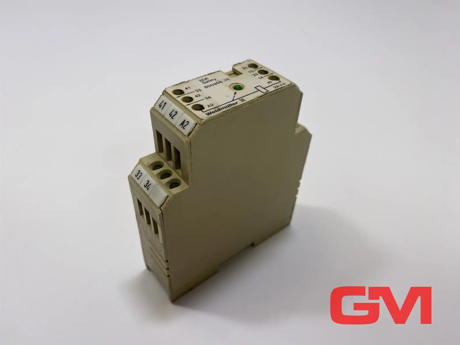 Produktfoto 1 von Weidmüller Sicherheitsrelais EGR Safety afety relay 800966 24 V Relais Unit